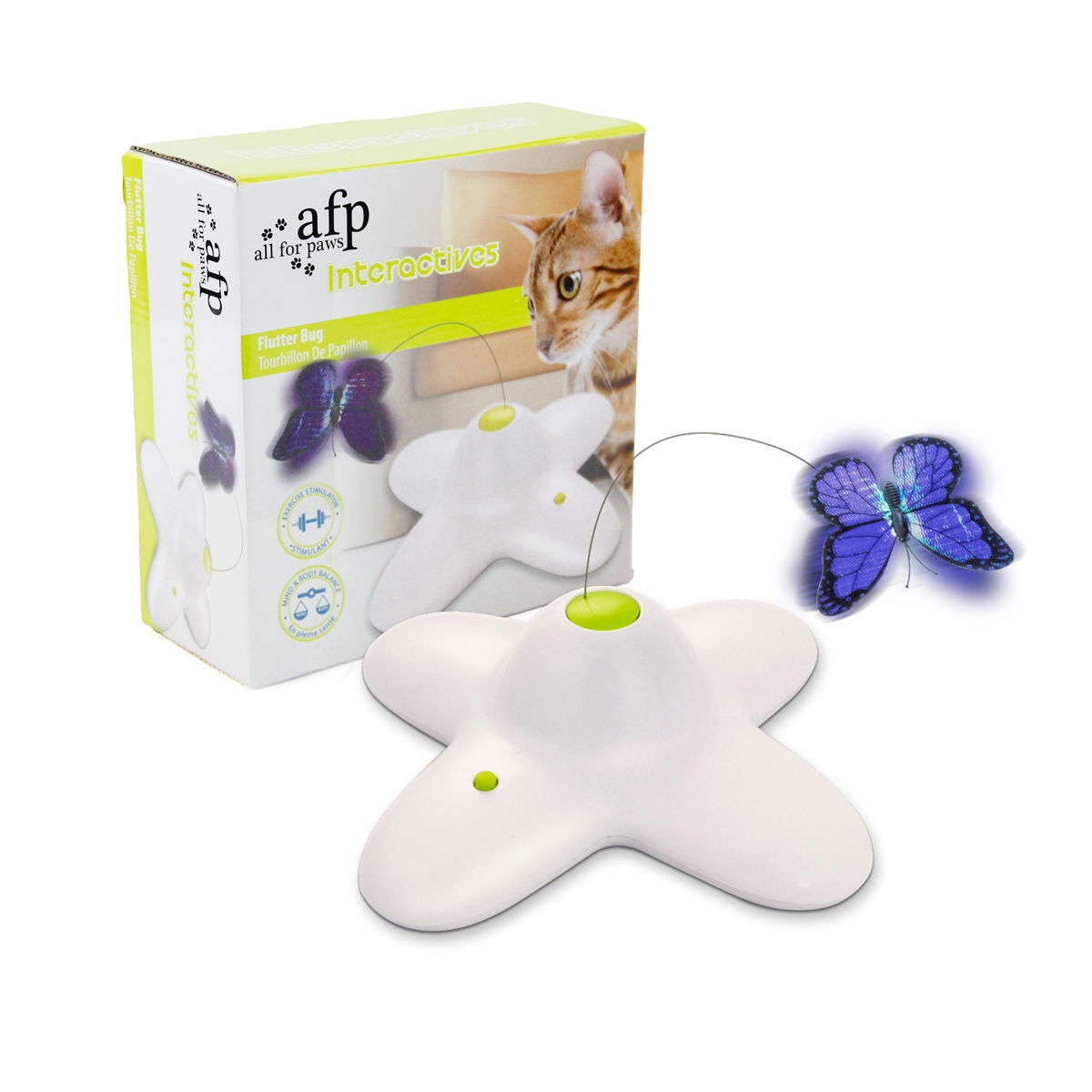 All For Paws Butterfly aktivointilelu 15x11.5x16cm