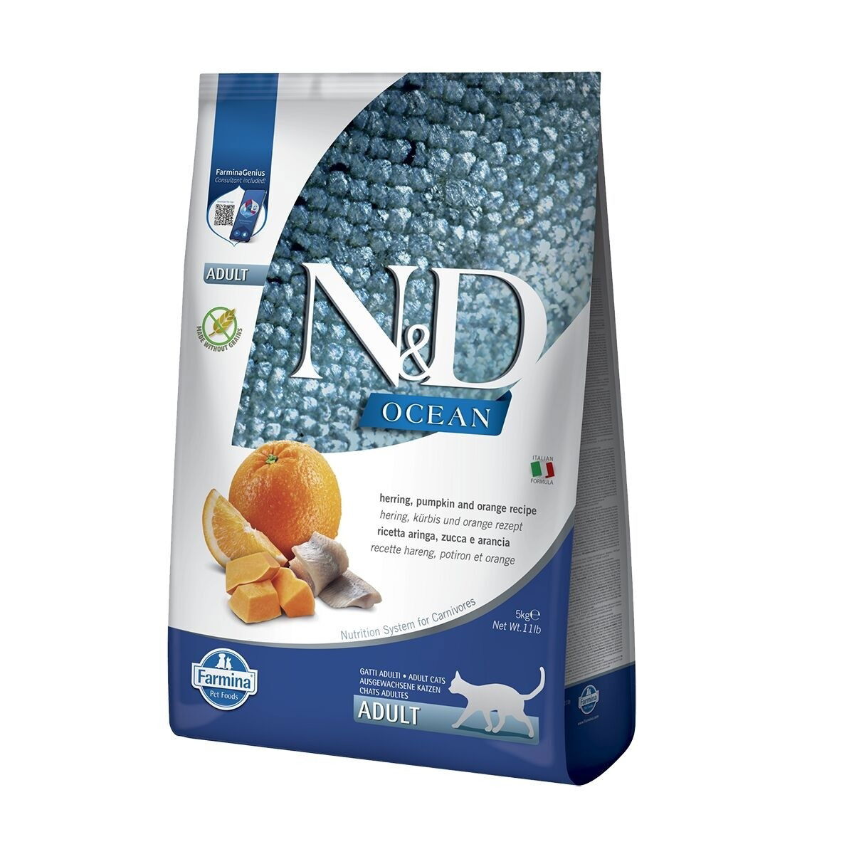 N&D Ocean Cat Herring&Pumpkin