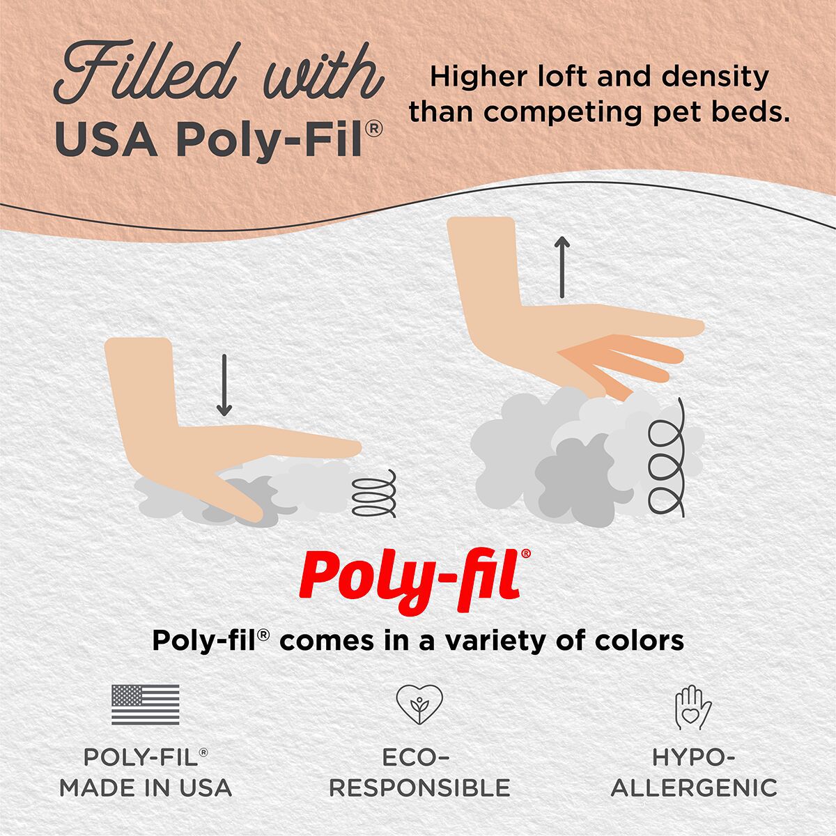 Best Friends by Sheri Donut bed shag