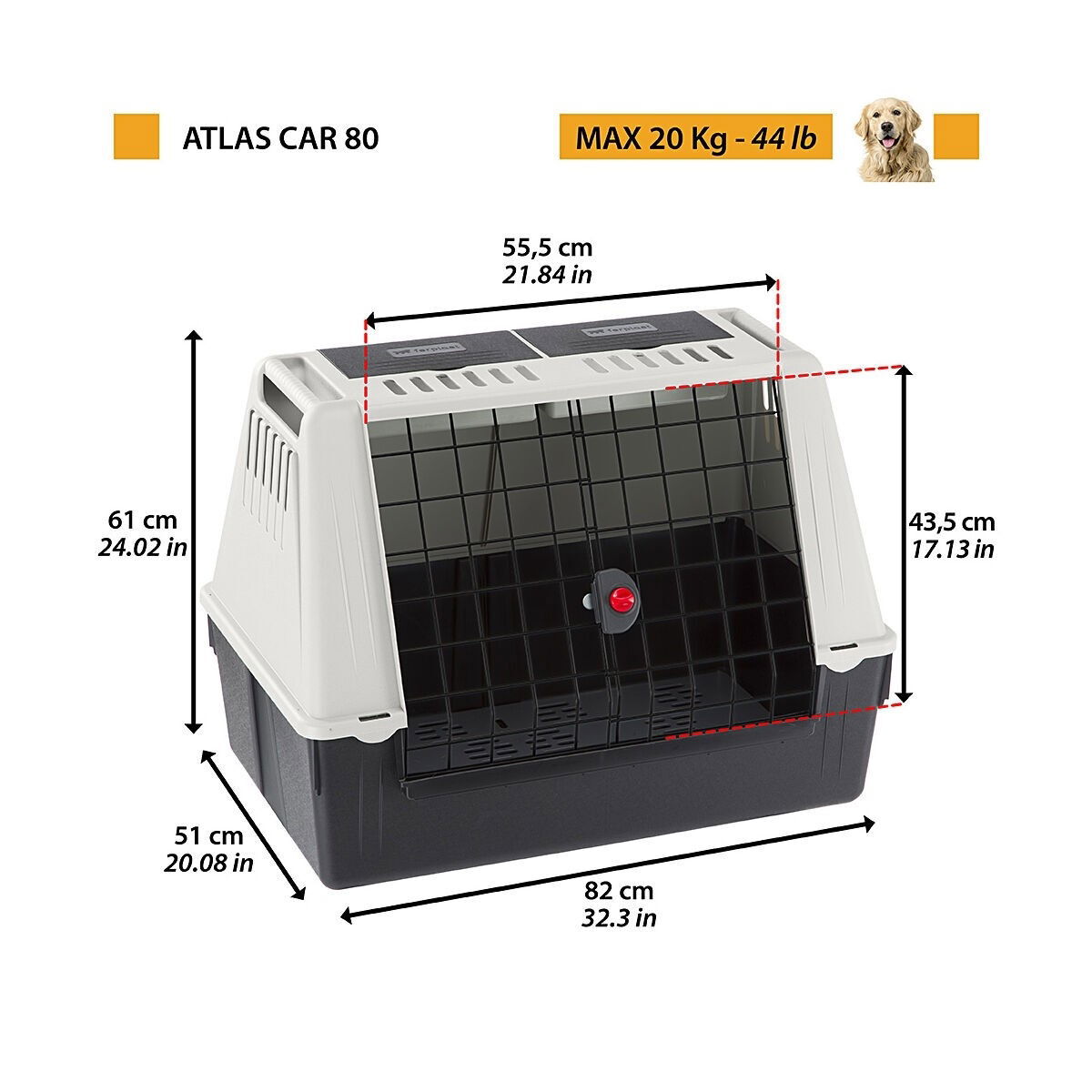 Ferplast Atlas autohäkki