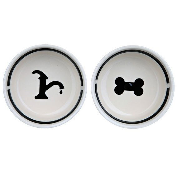 Trixie Eat On Feet kuppiteline valk/musta