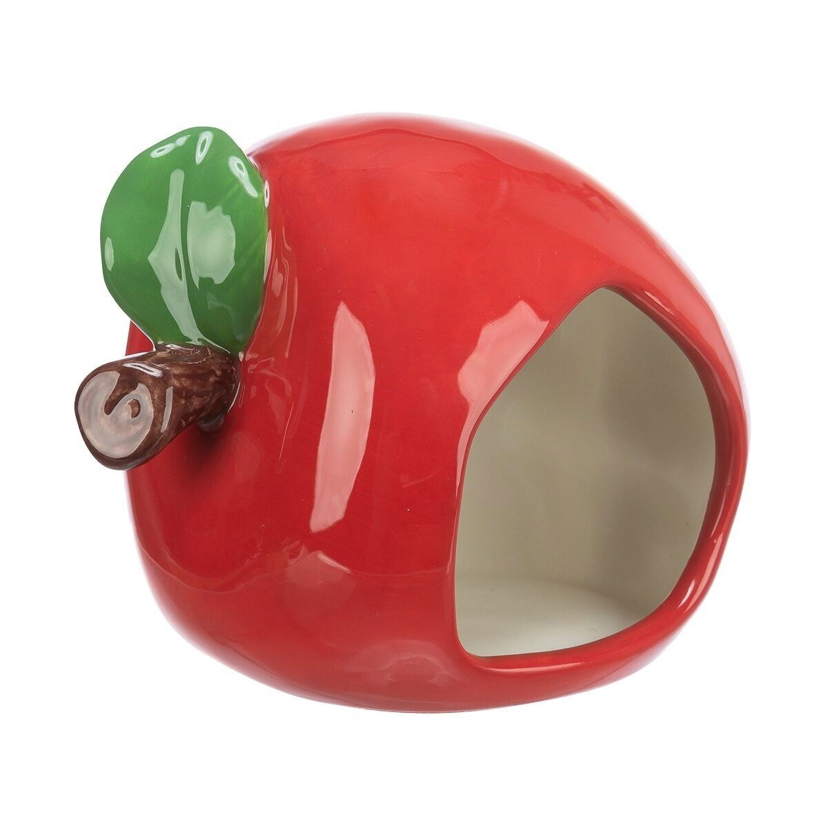 Trixie ceramic house, Apple