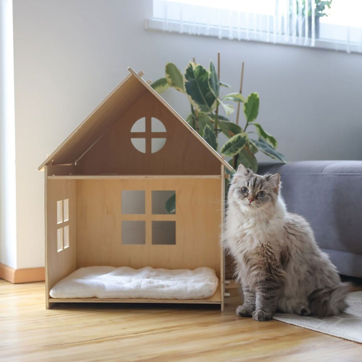 Kerbl Indoor cat house Yvi