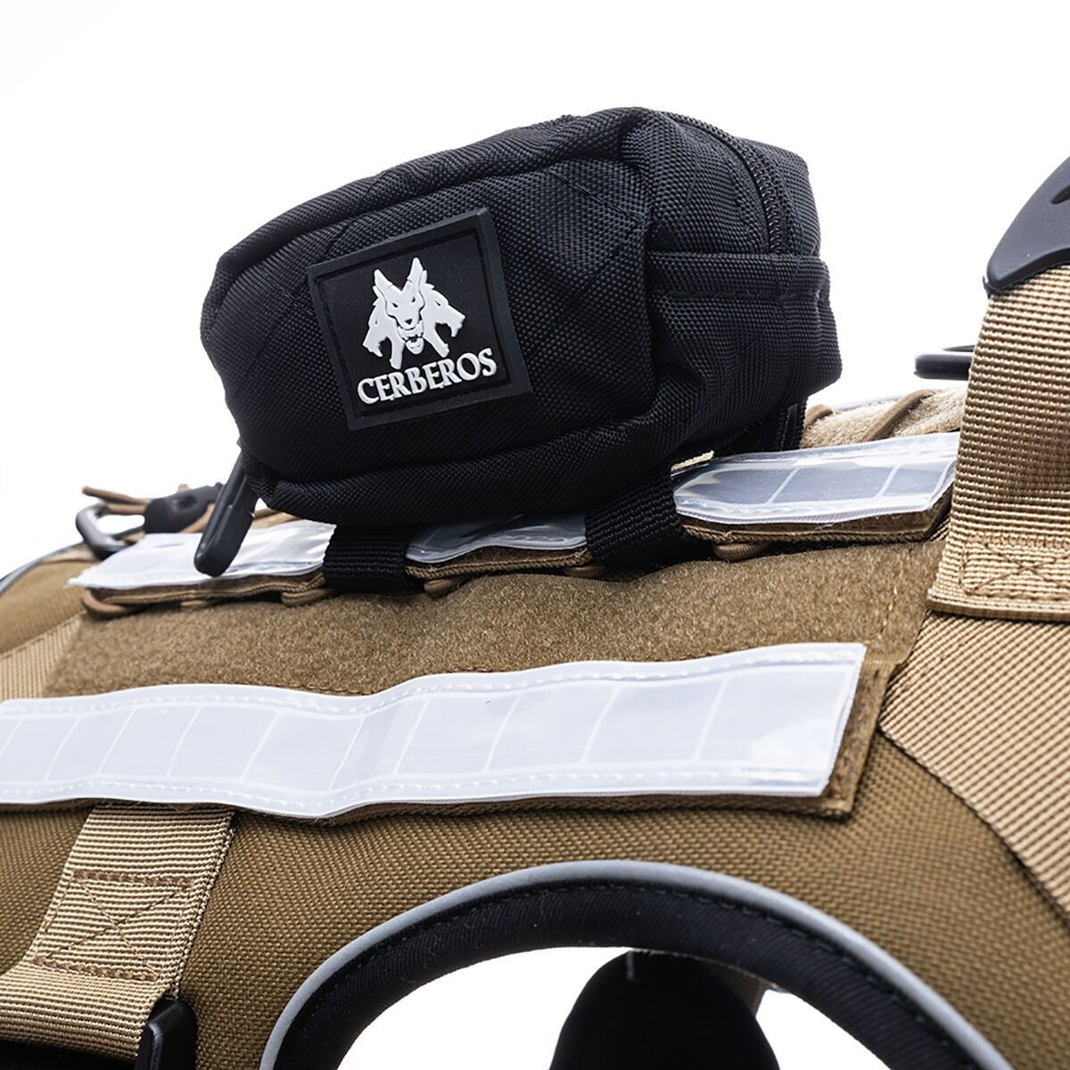 Cerberos Poop bag holder Black