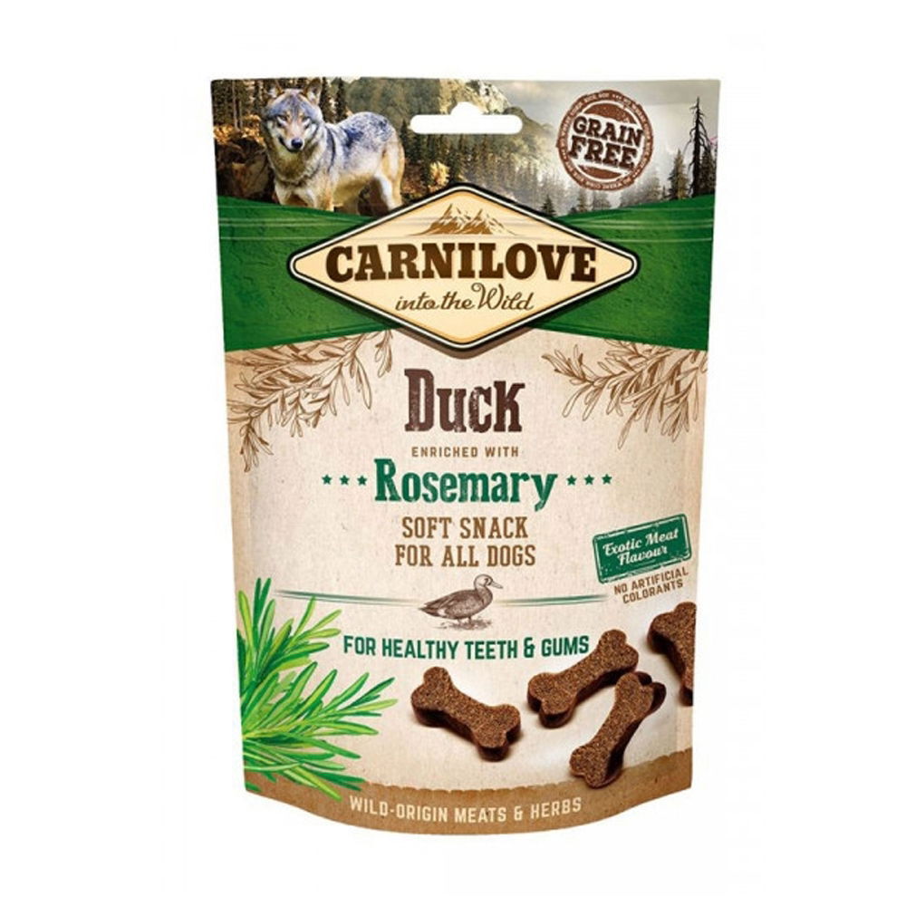 Carnilove Dog Semi Moist Snack Duck enriched with Rosemary 200g