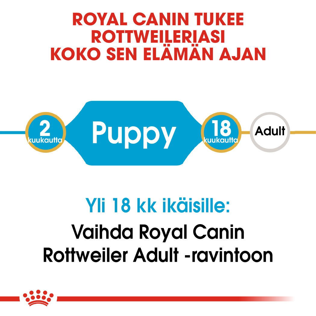 Royal Canin Rottweiler Puppy koiranpennun kuivaruoka