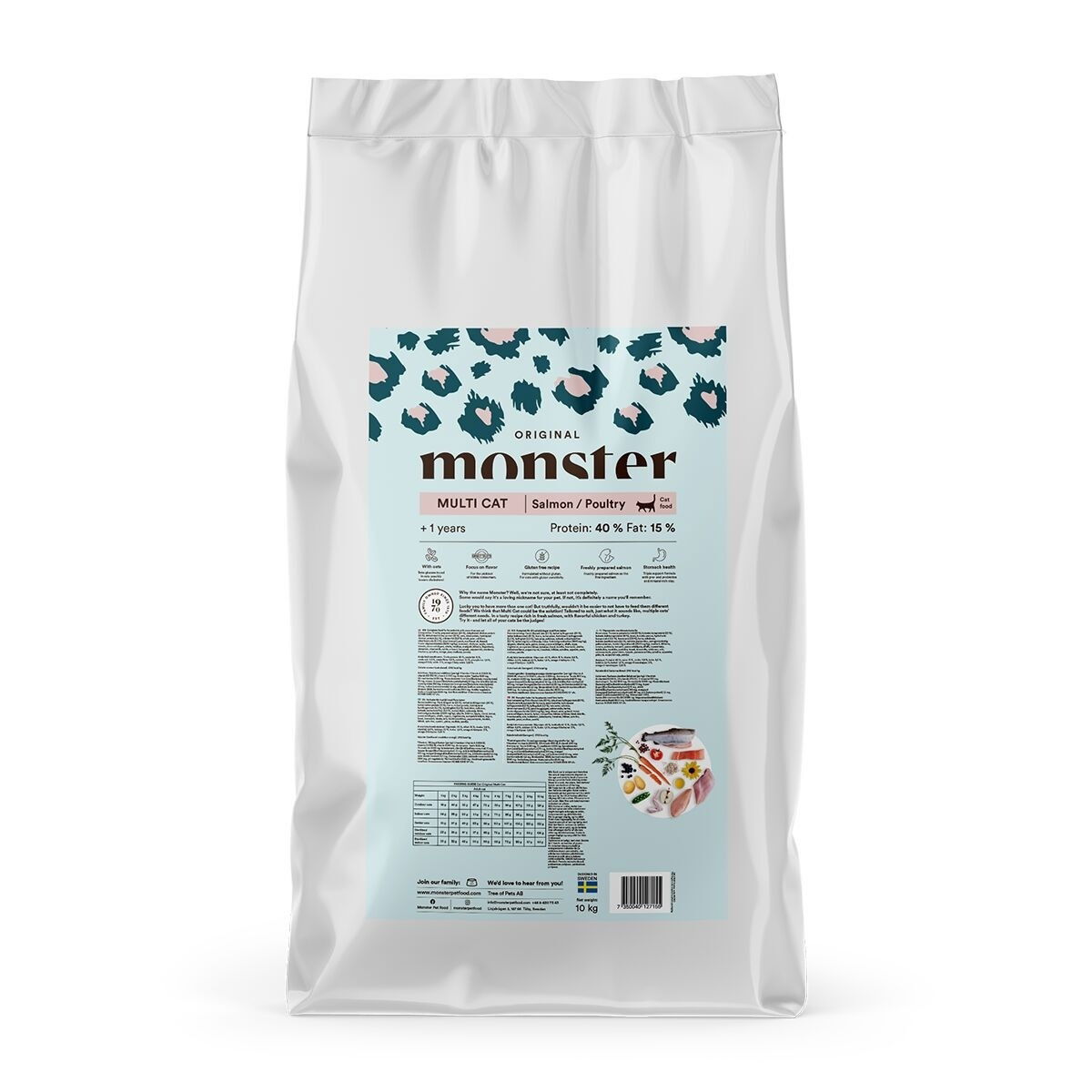 Monster Cat Original Multicat Salmon/Poultry