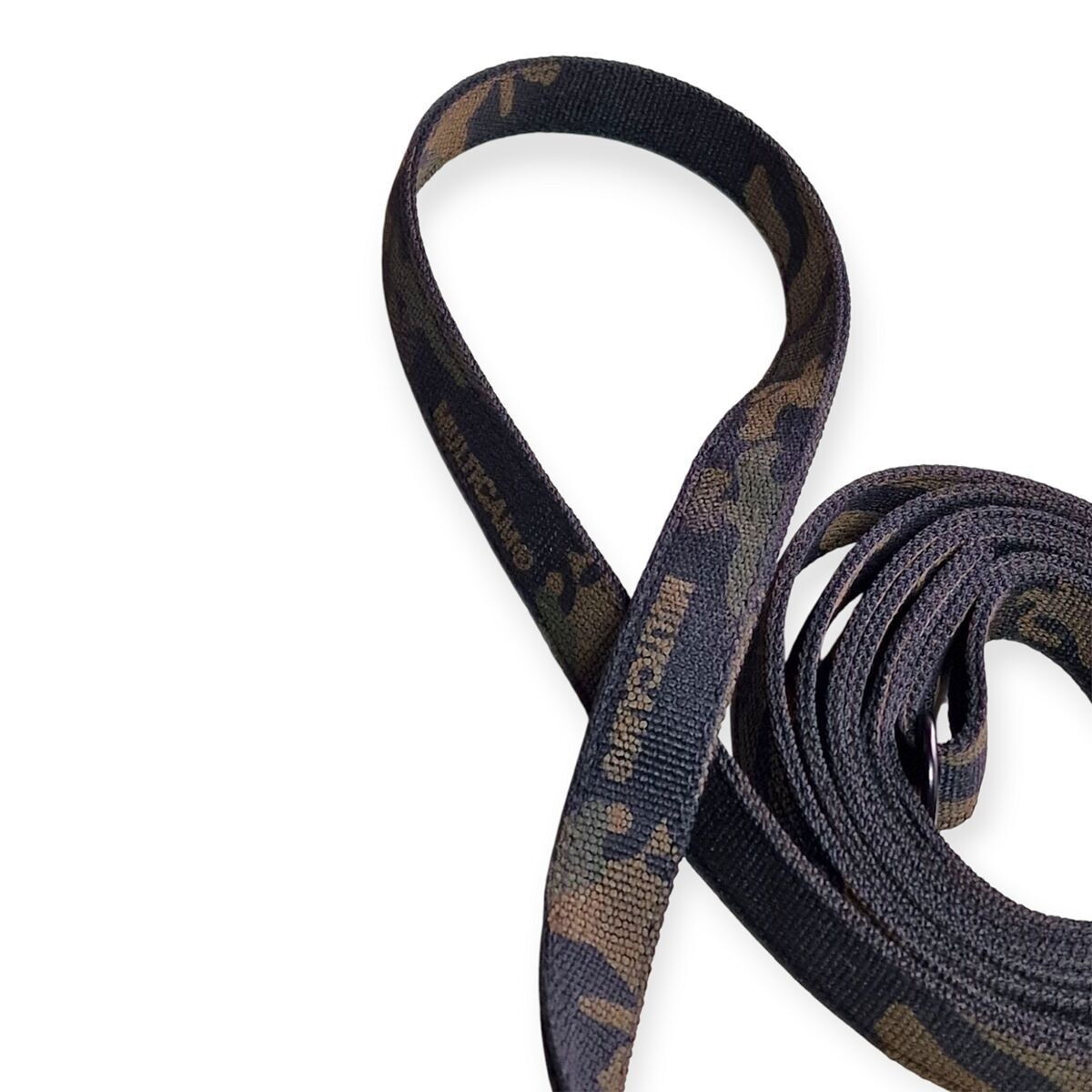 Salmiakkitassu multicam leash with twistlock, 250cm