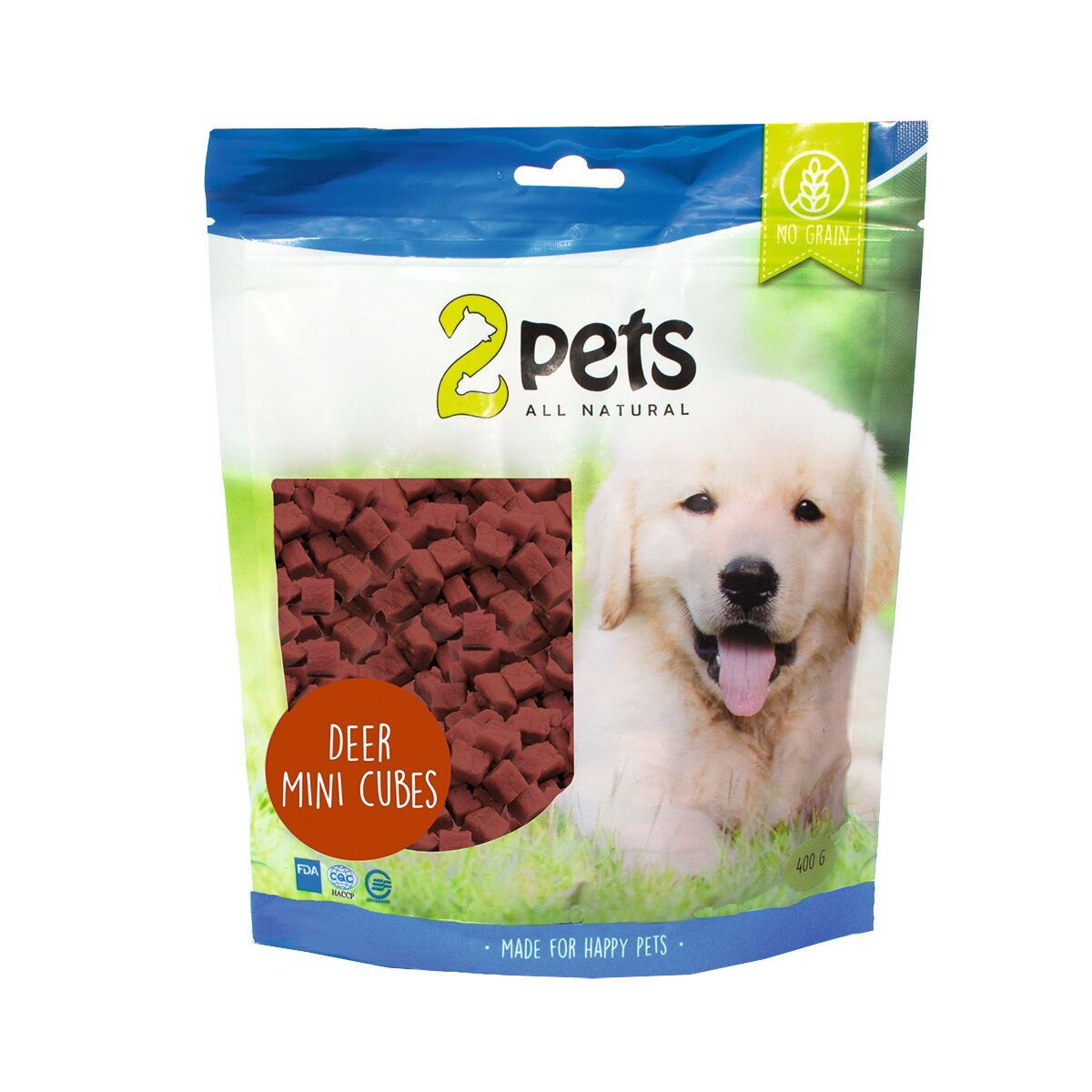 2pets Dogsnack Deer MiniCubes