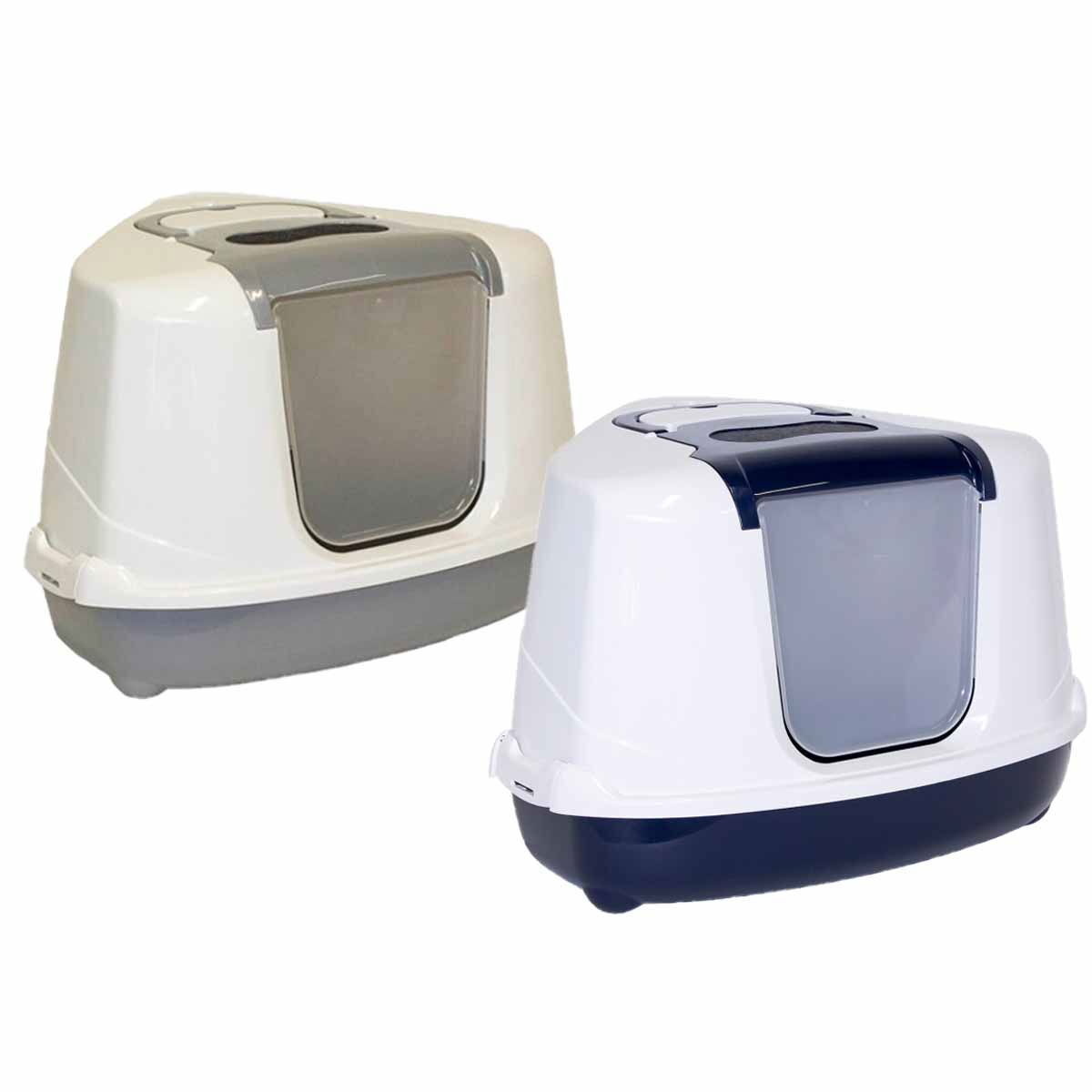 Moderna Flip Corner kissanvessa tummansininen