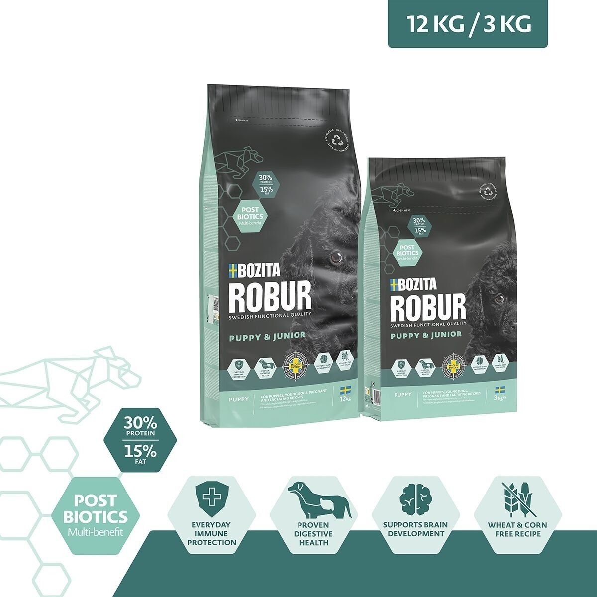 Robur Puppy & Junior XL 12kg