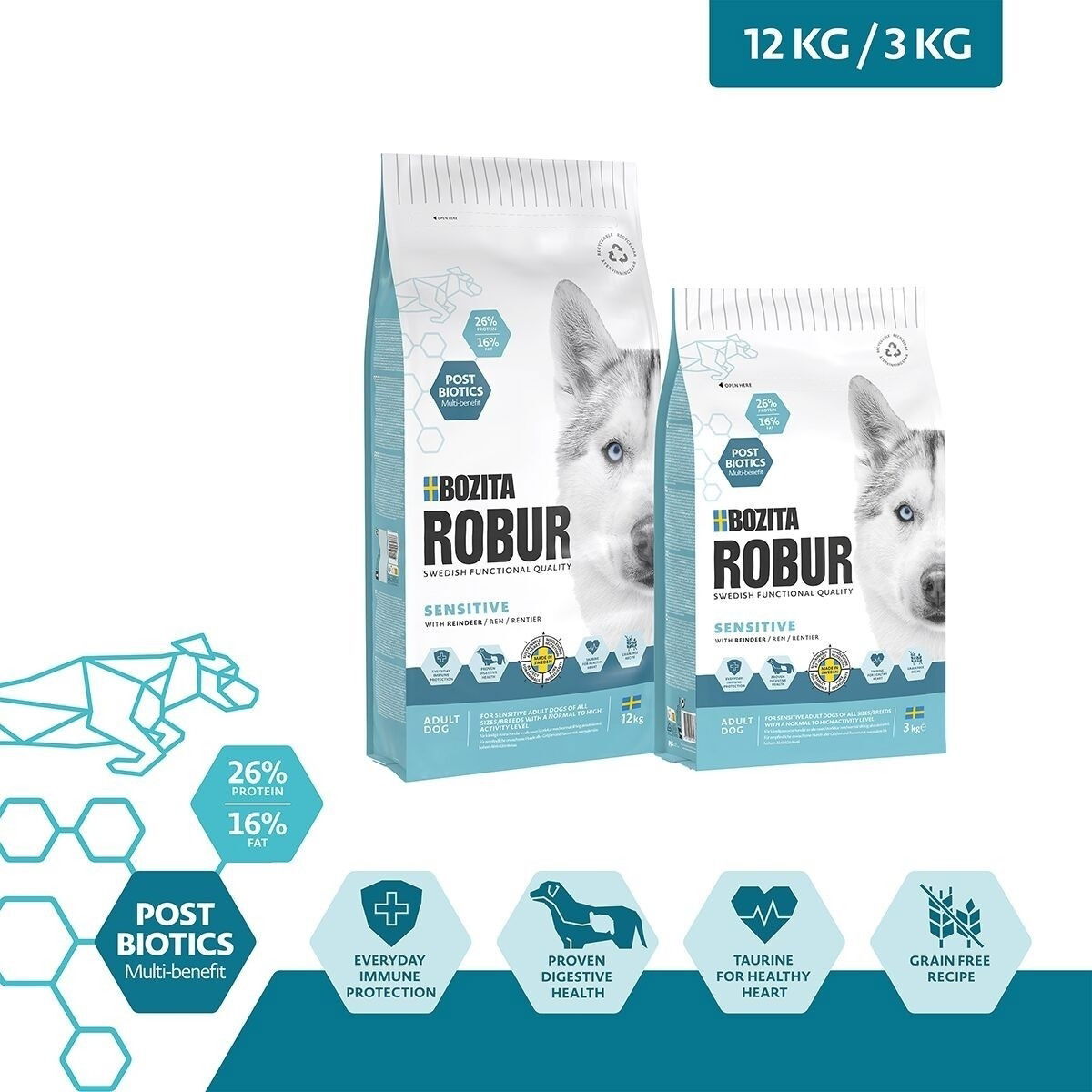 Robur Adult Sensitive Reindeer