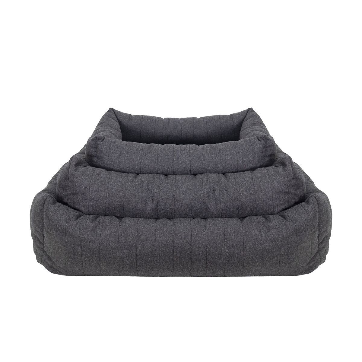 Rosewood Memory foam felt bed, grey