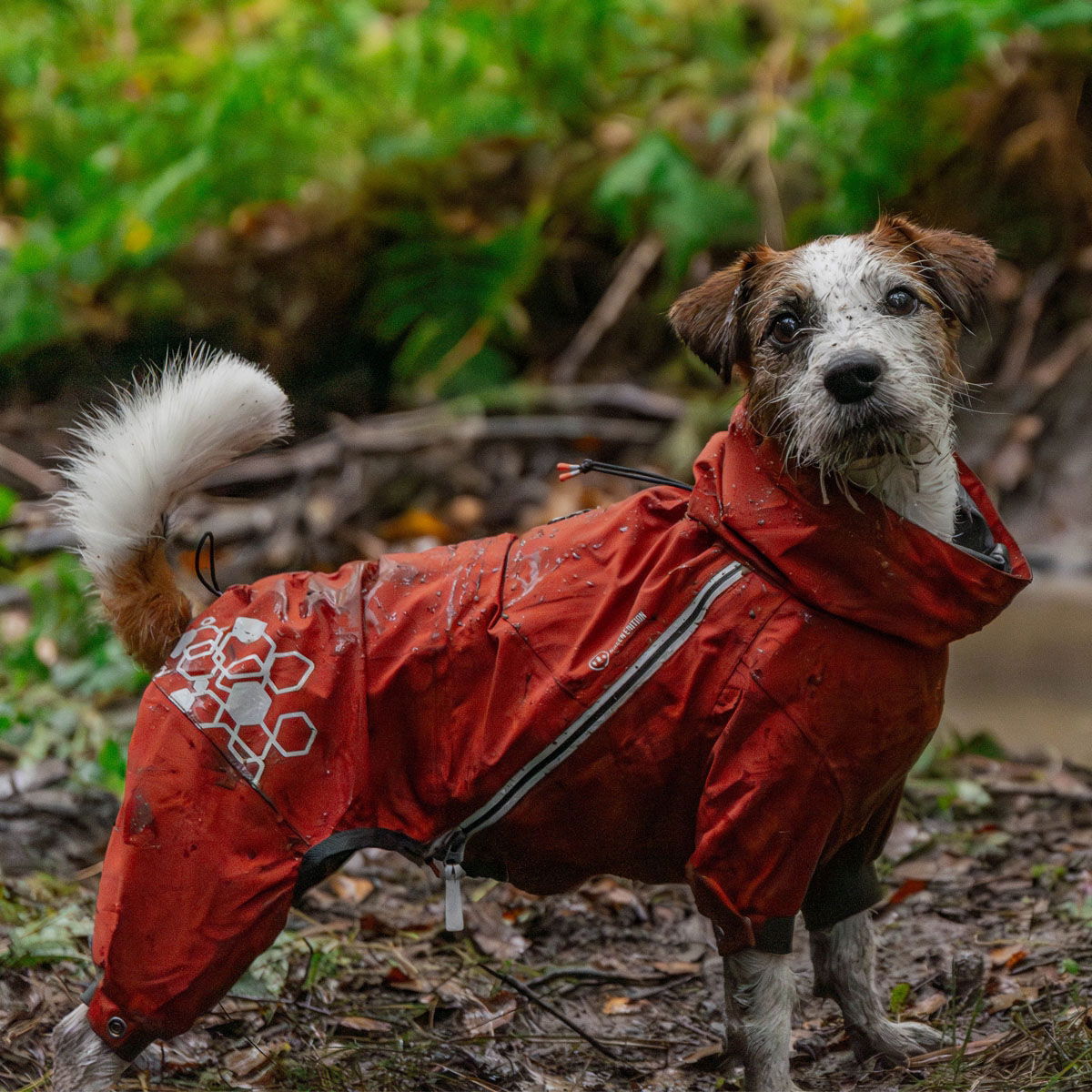 Hurtta Mudventure ECO overall, cinnamon