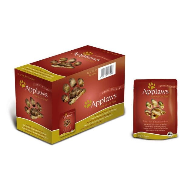 Applaws Cat tonnikalafilee ja katkarapu