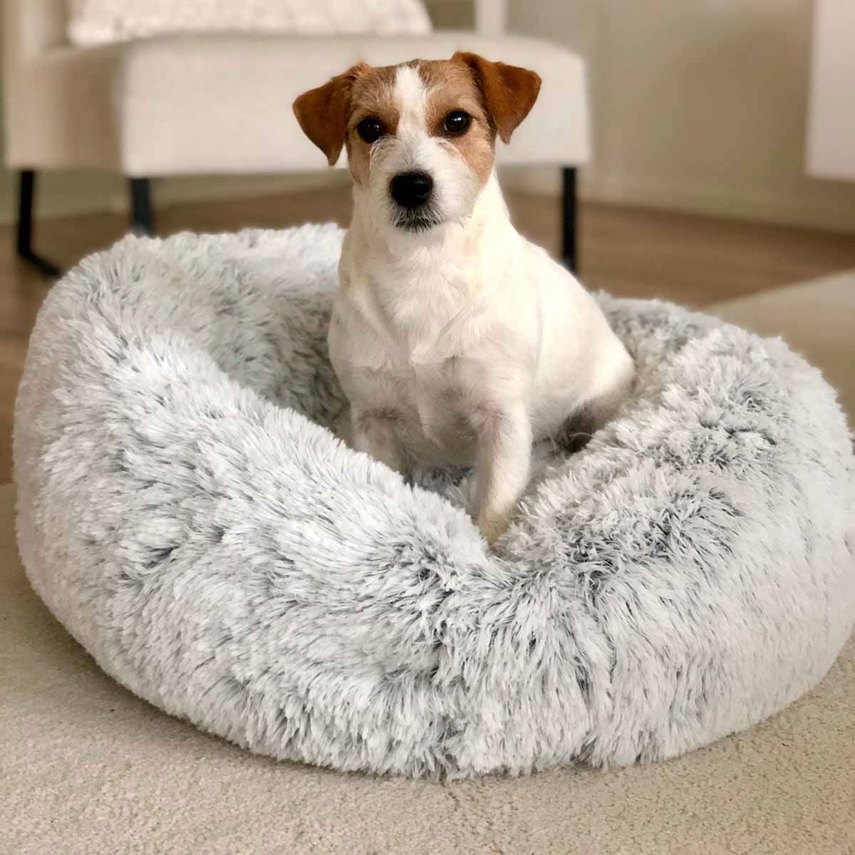 L&B Fluffy peti jäänvaalea