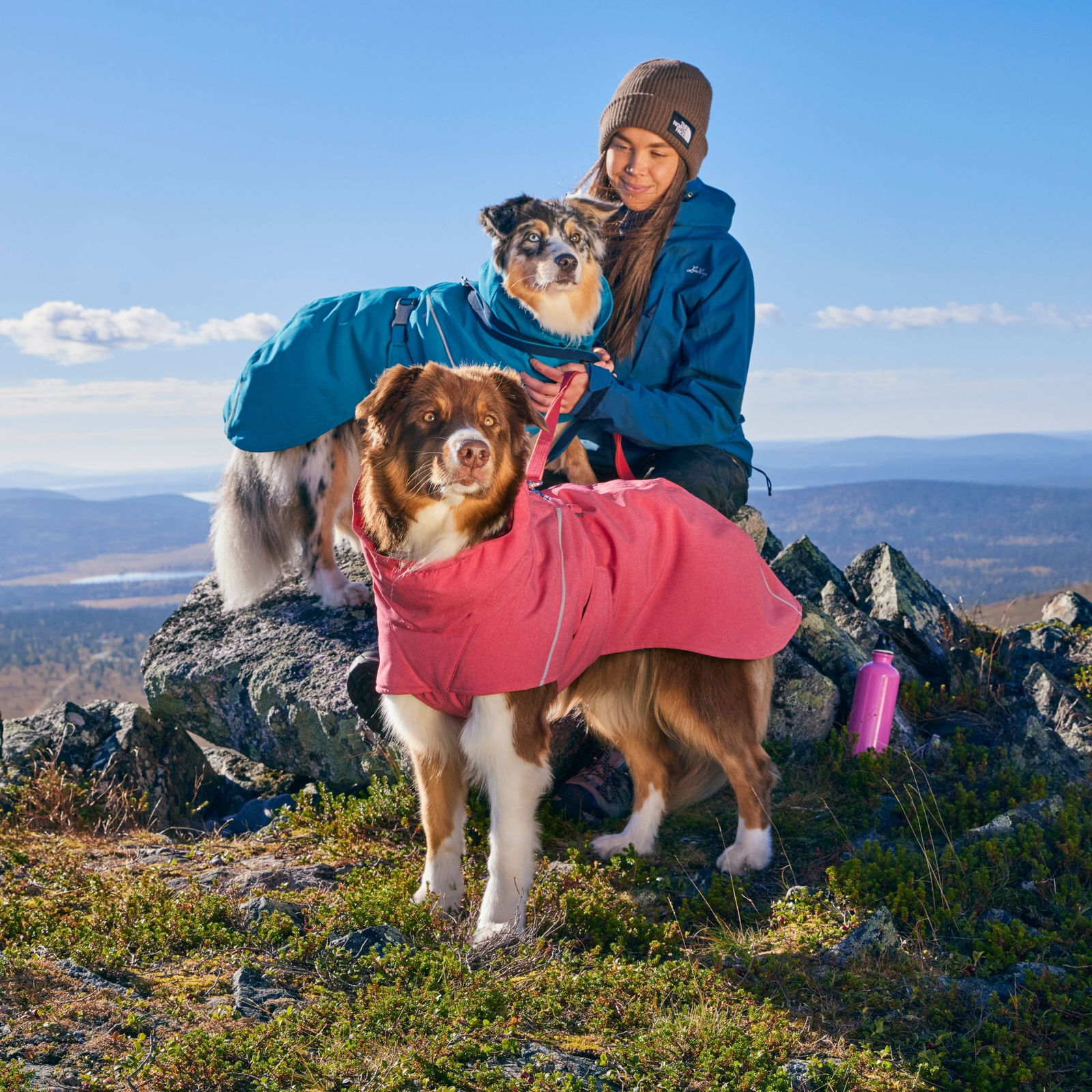 Hurtta Expedition Parka II talvitakki punainen