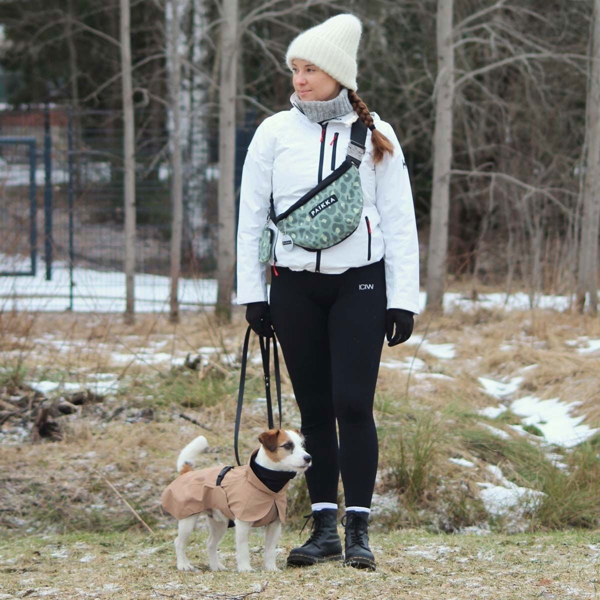 PAIKKA Visibility Treat Bag green leo