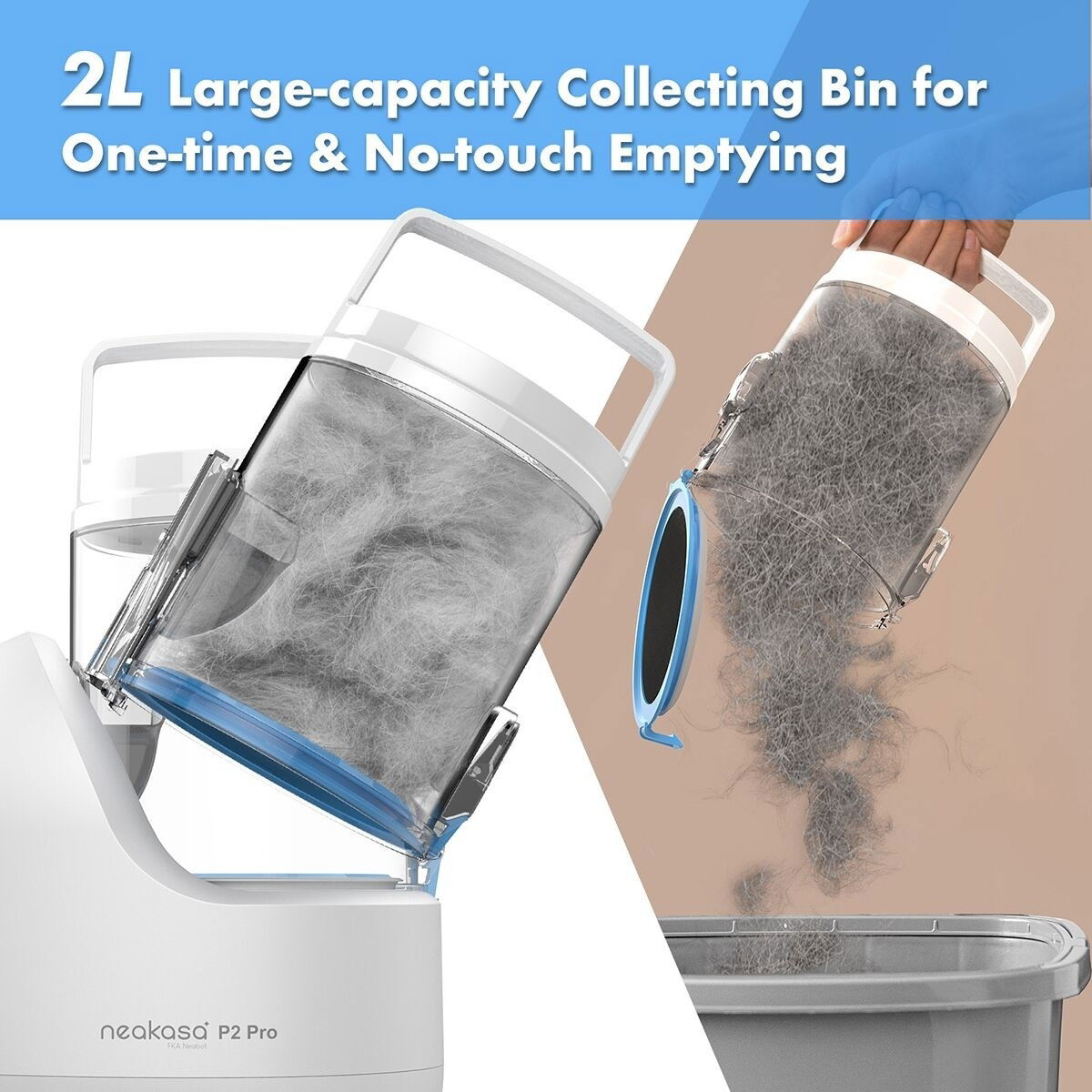 Neakasa P2 Pro turkinhoitosetti