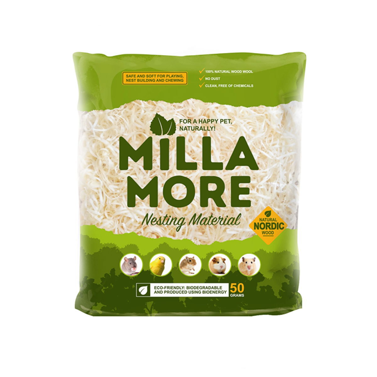 Millamore pesämateriaali