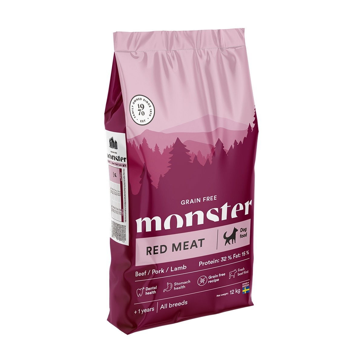 Monster Dog Grain Free Adult Red Meat