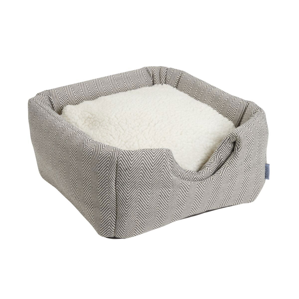 Resploot Collapsible kissanmaja/peti harmaa&valkoinen