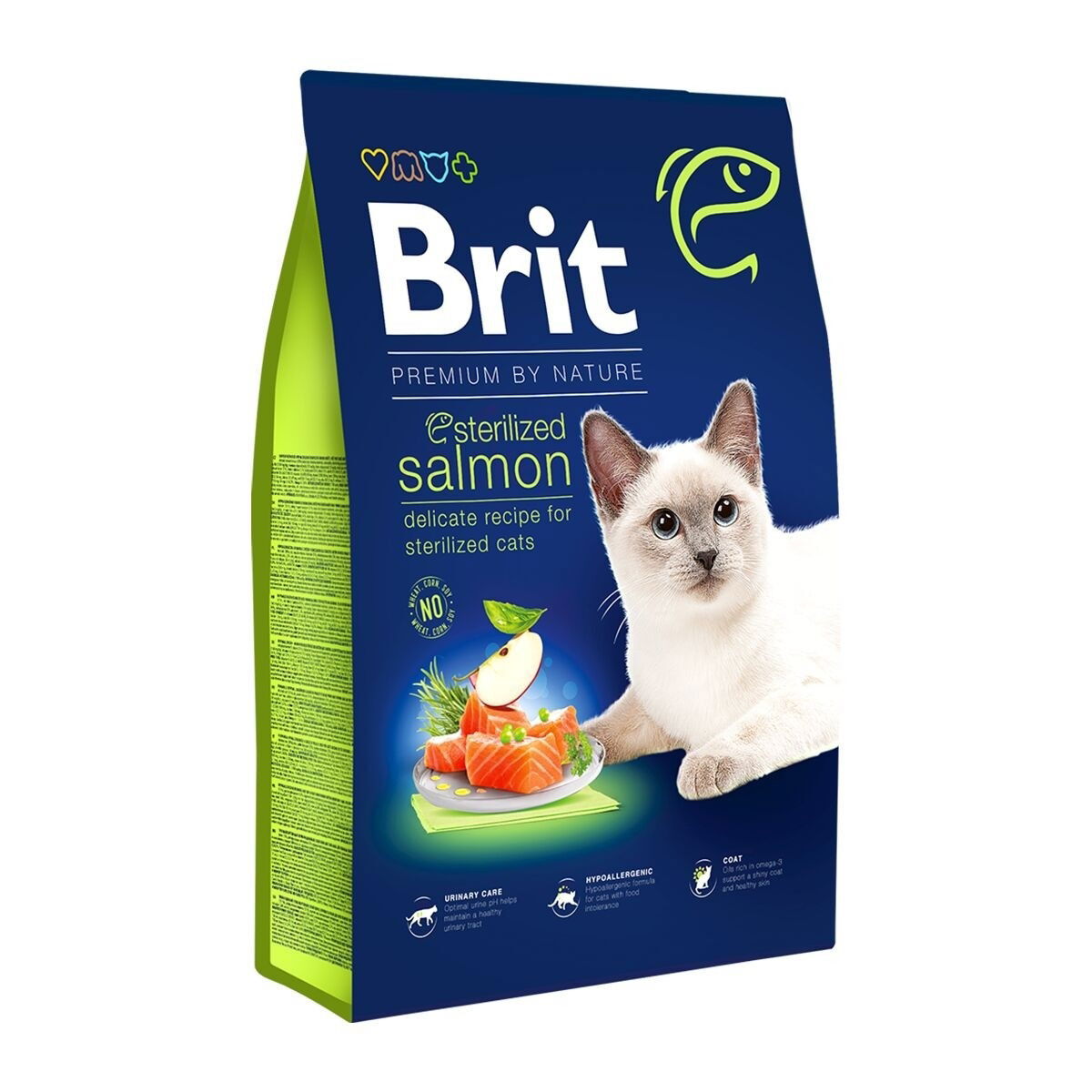 Brit Premium by Nature cat Sterilized Salmon