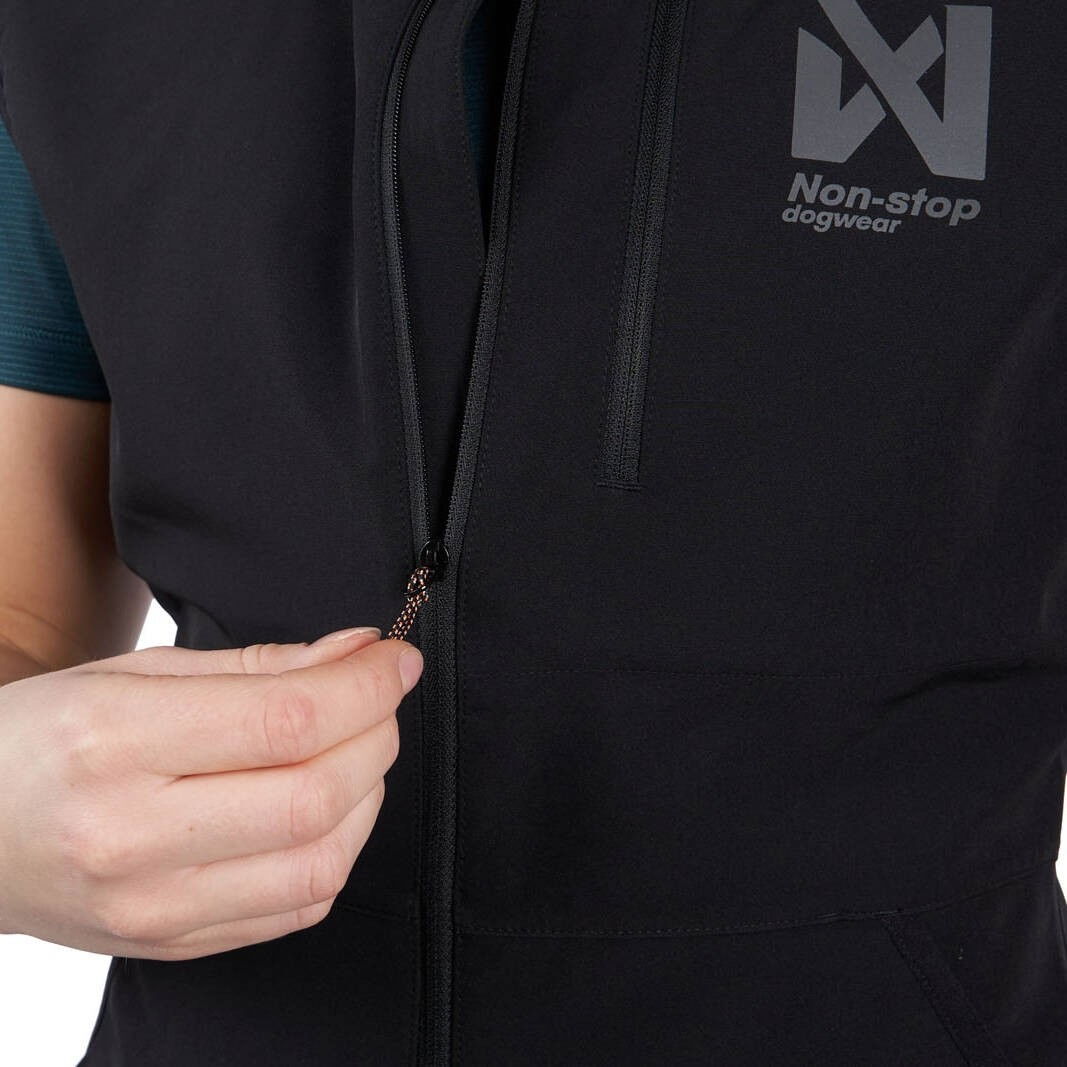 Non-stop dogwear Obedience Light naisten treeniliivi musta