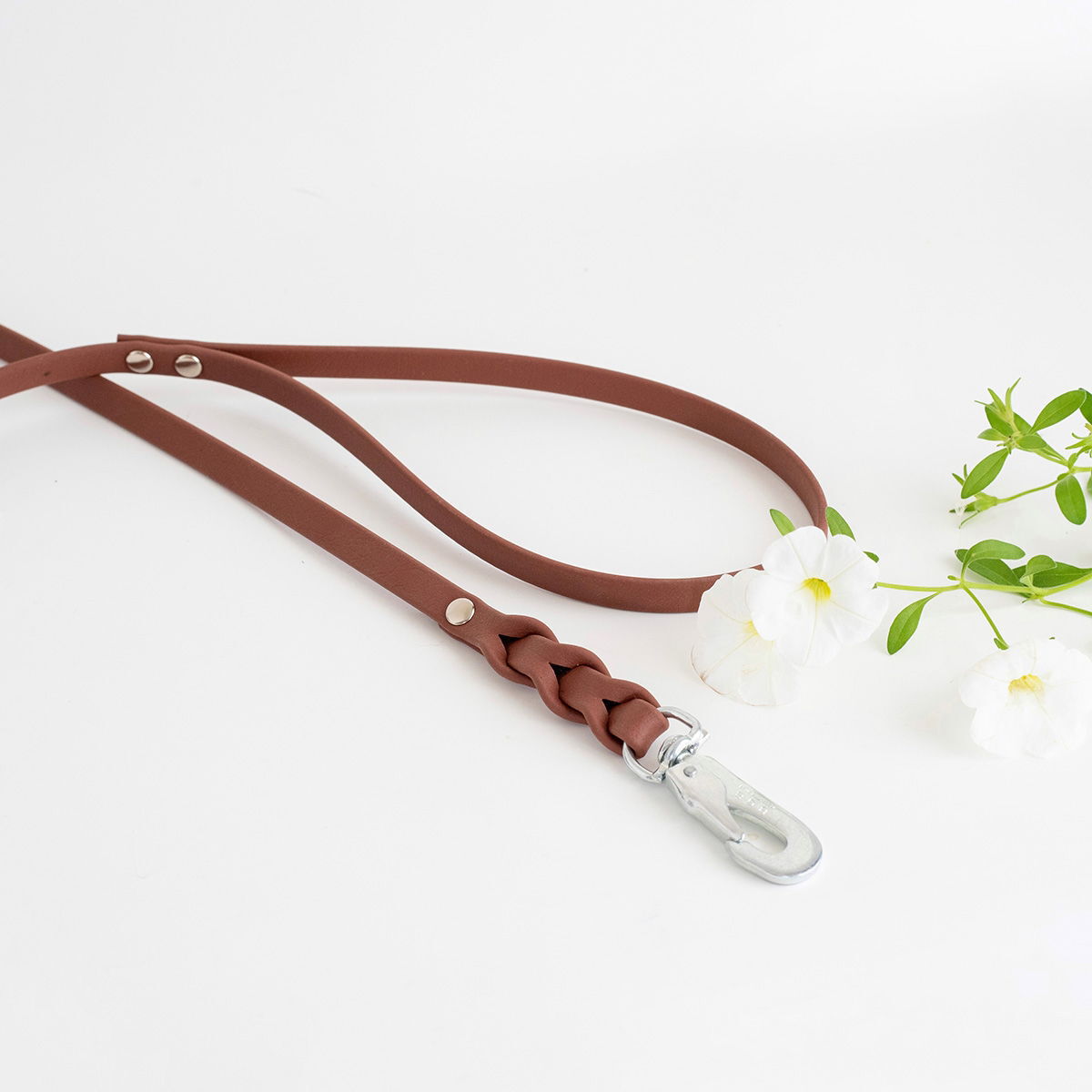 Tyylivoitto Braid show leash, brown