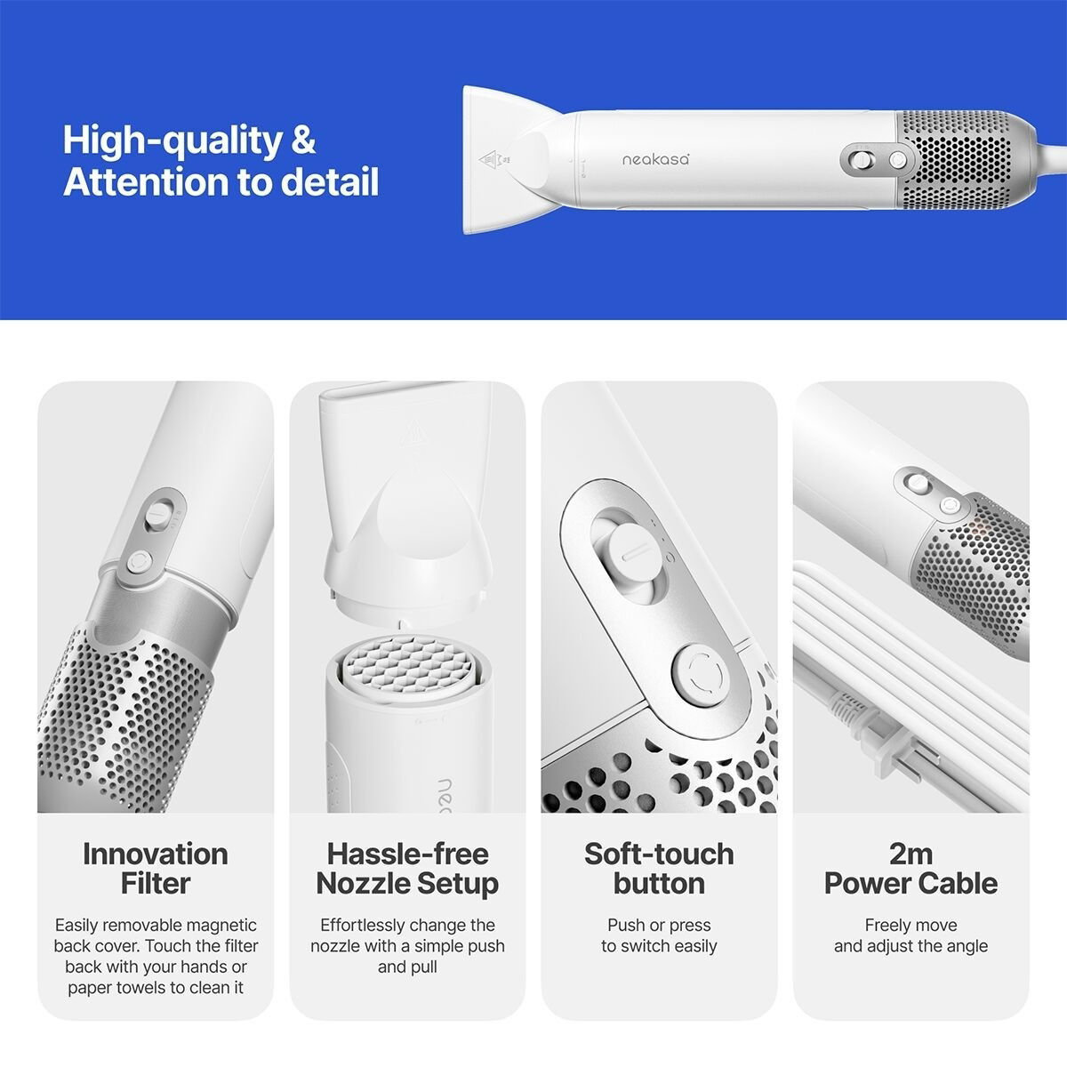 Neakasa F1 turkinkuivain