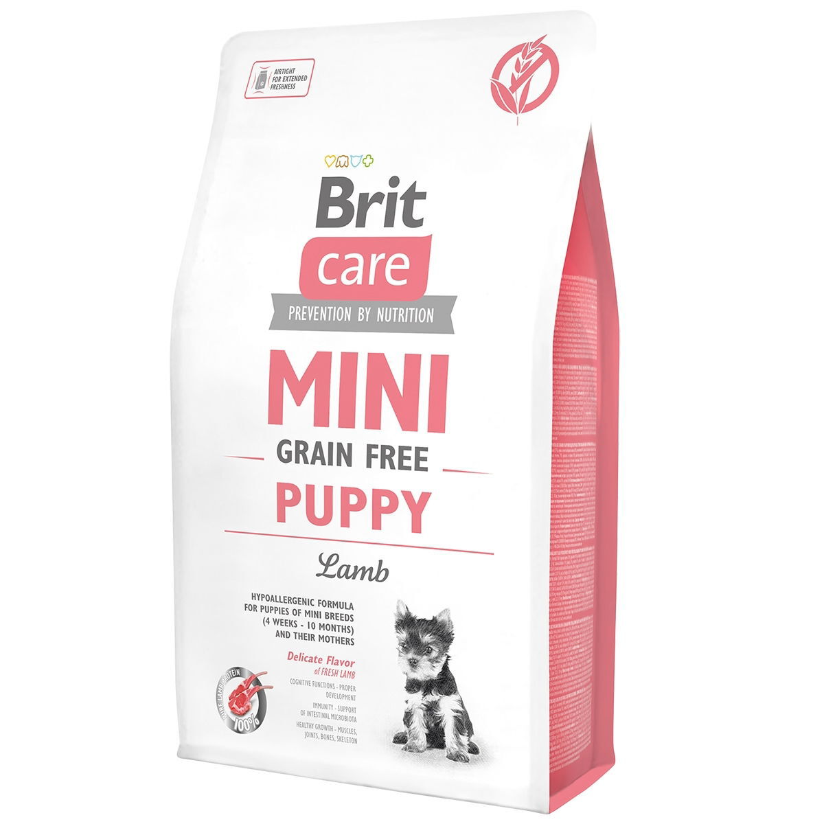Brit Care Mini Grain Free Puppy Lamb 