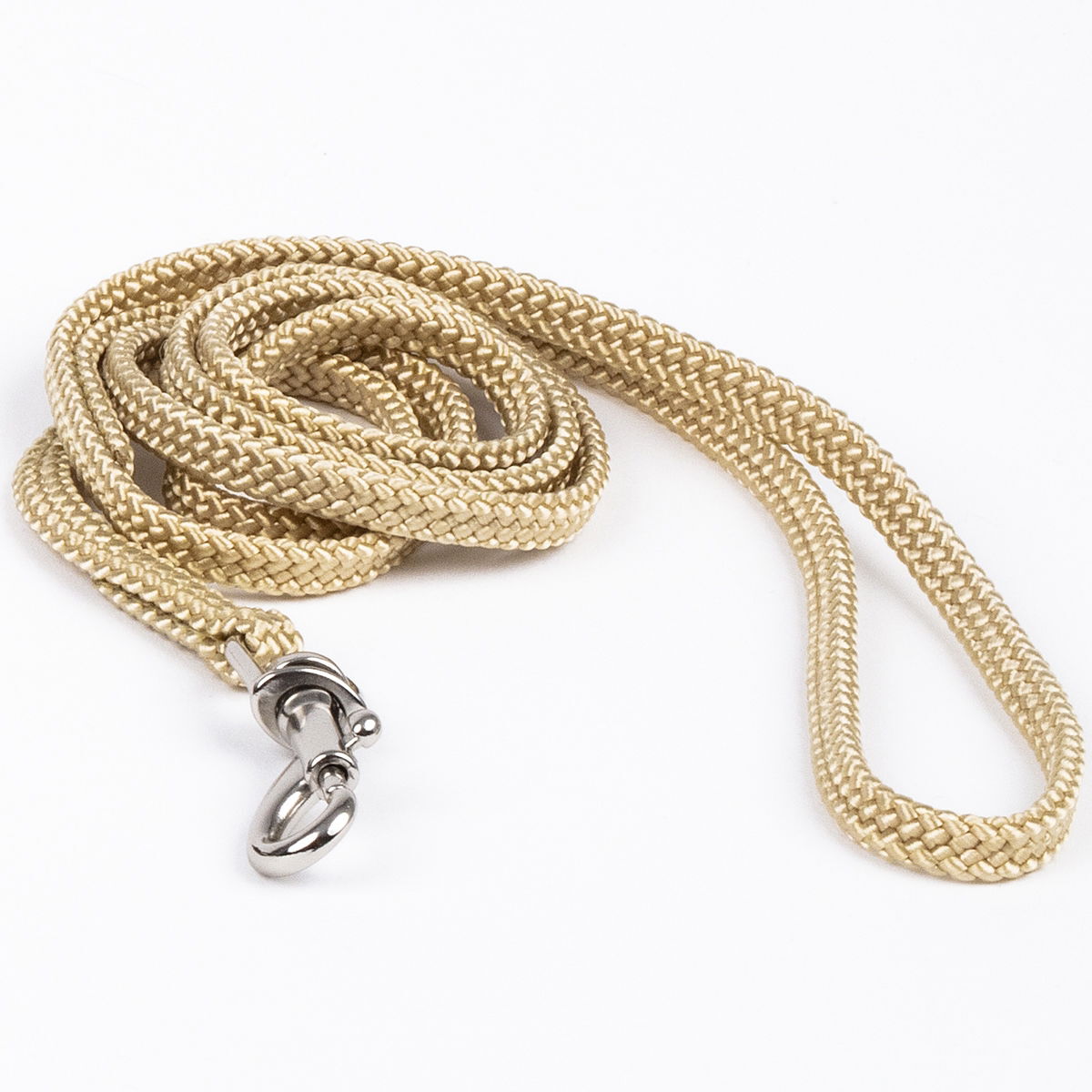 Show Dog Näyttelytalutin pyöreä hopean värisellä lukolla, vehnä