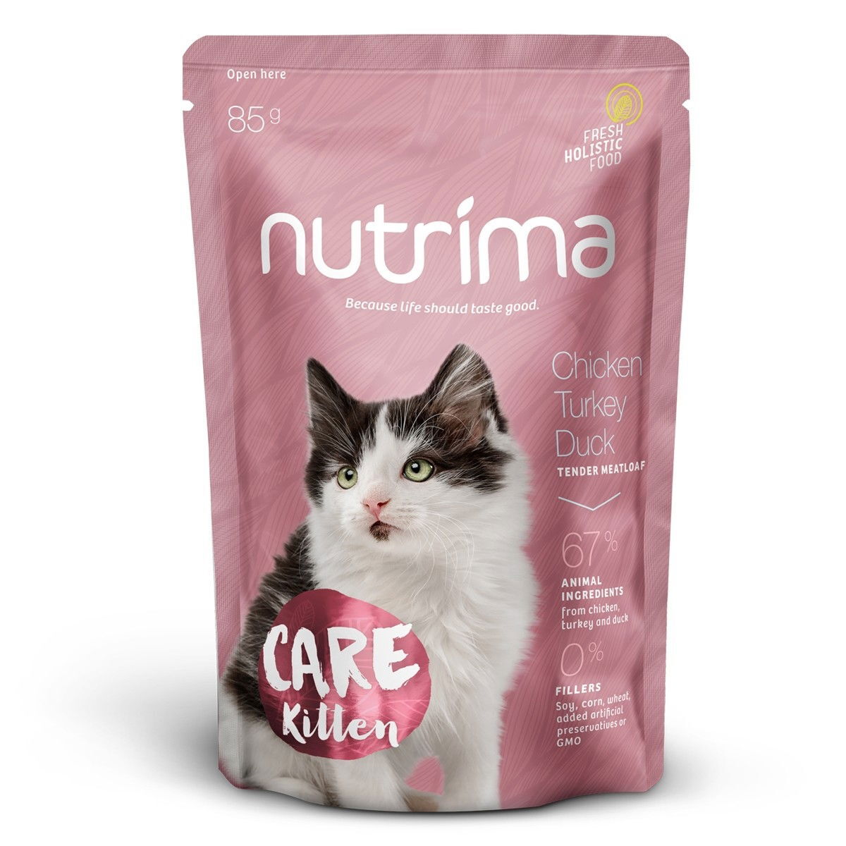 Nutrima Care Kitten kana, kalkkuna & ankka 85 g
