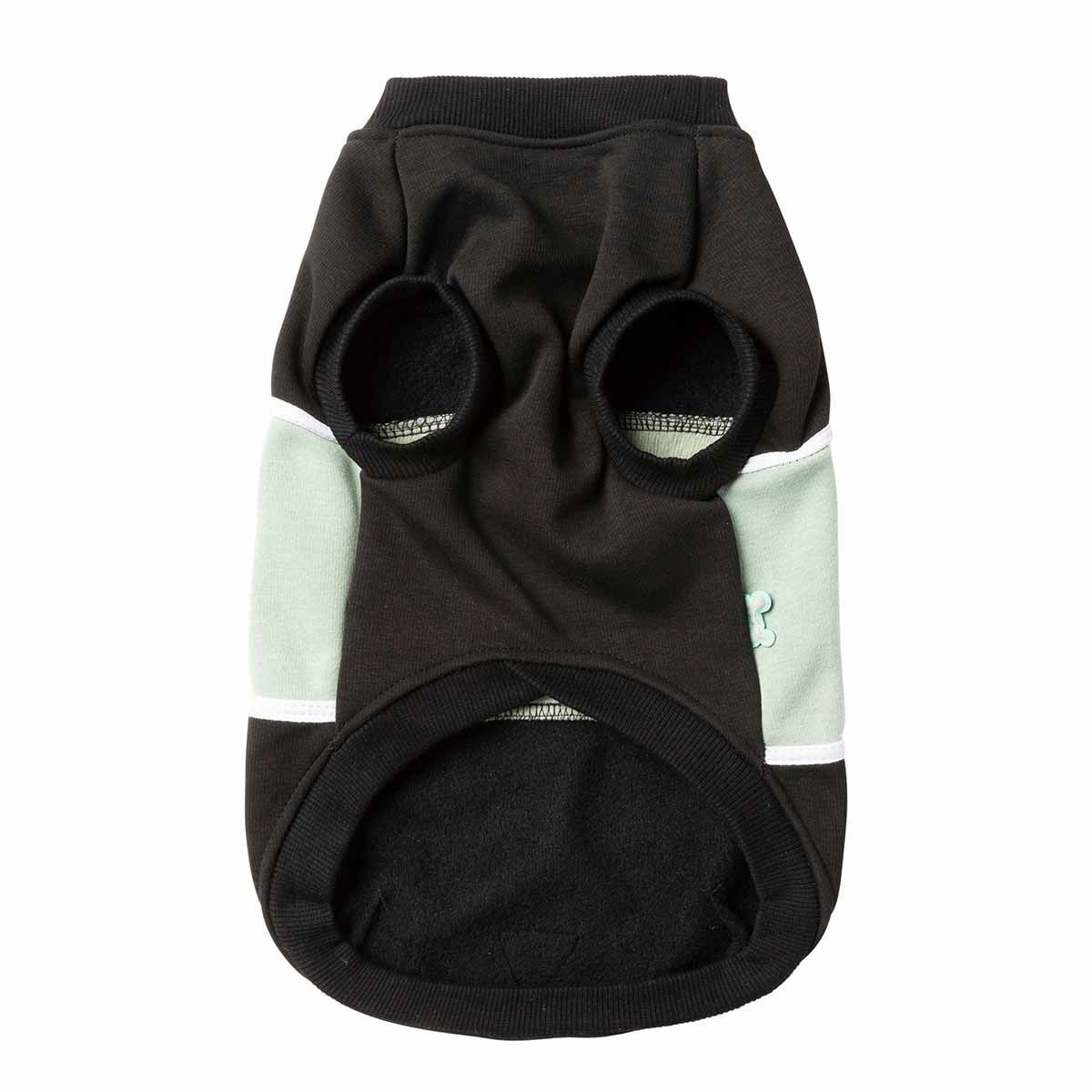 FuzzYard koiran collegepaita, musta/salvia