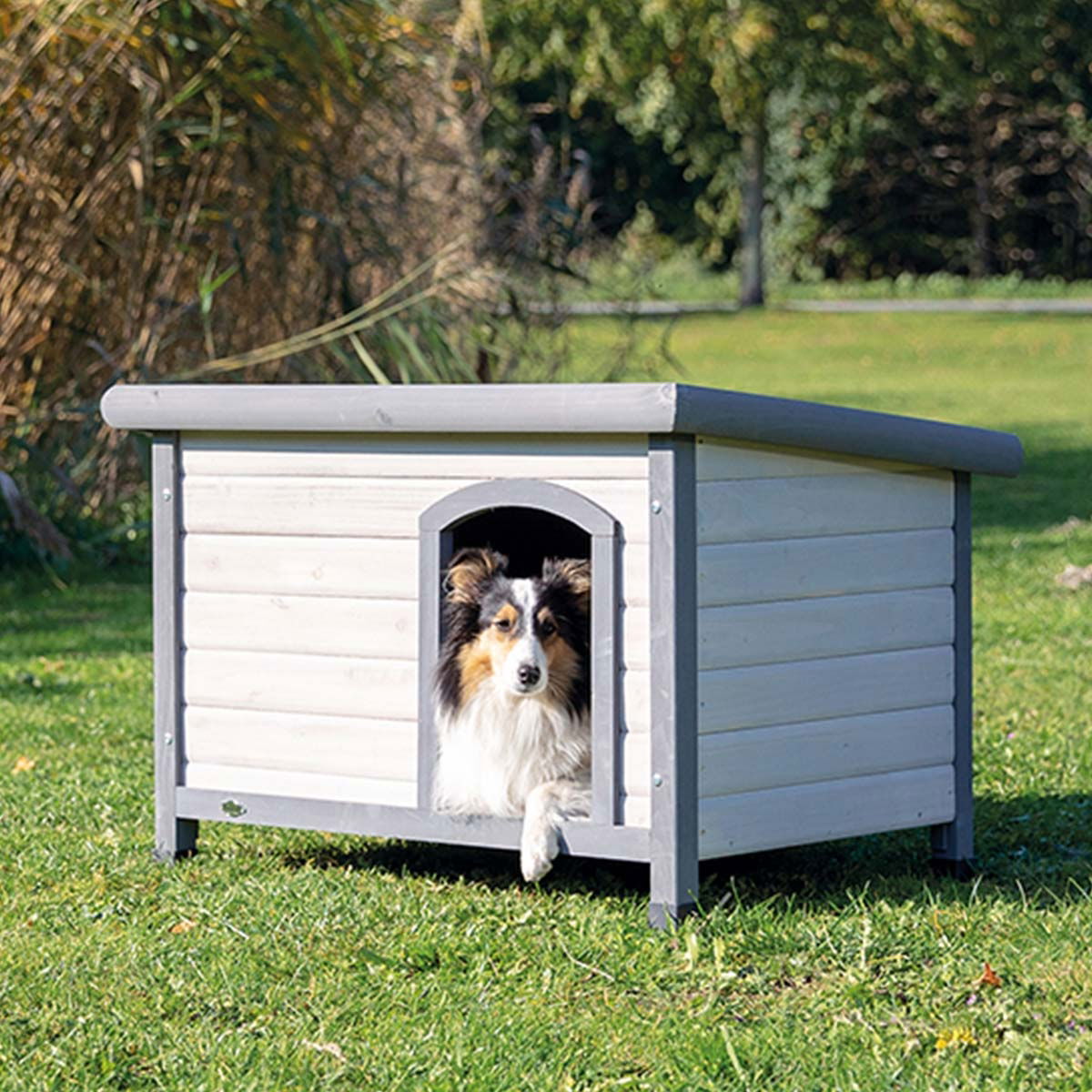 Koirankoppi tasakatolla Trixie