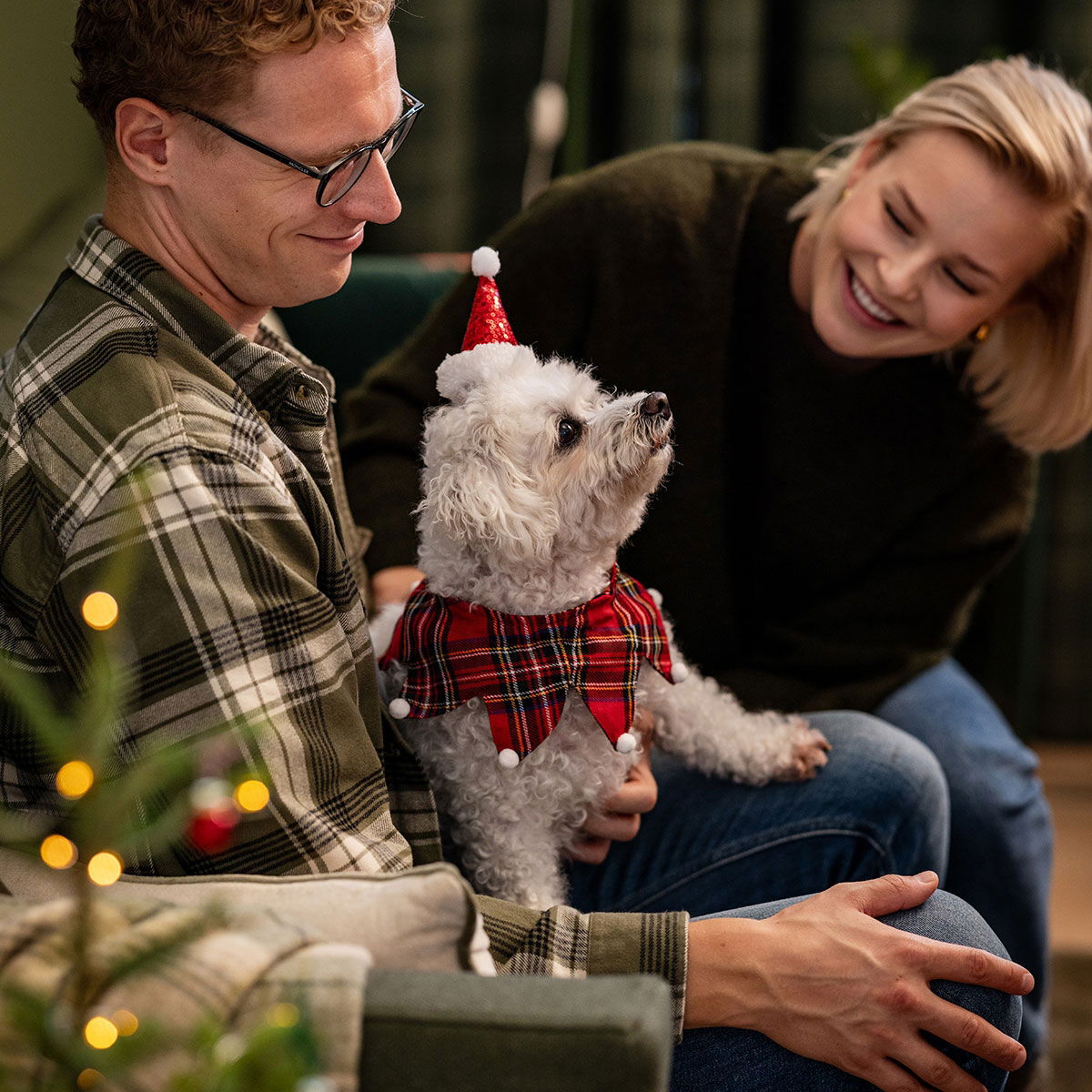 Little&Bigger Xmas hattu klipsillä