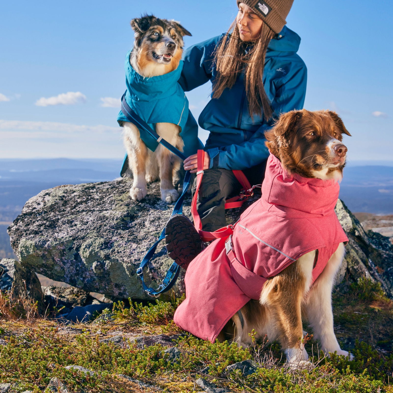 Hurtta Expedition Parka II talvitakki punainen