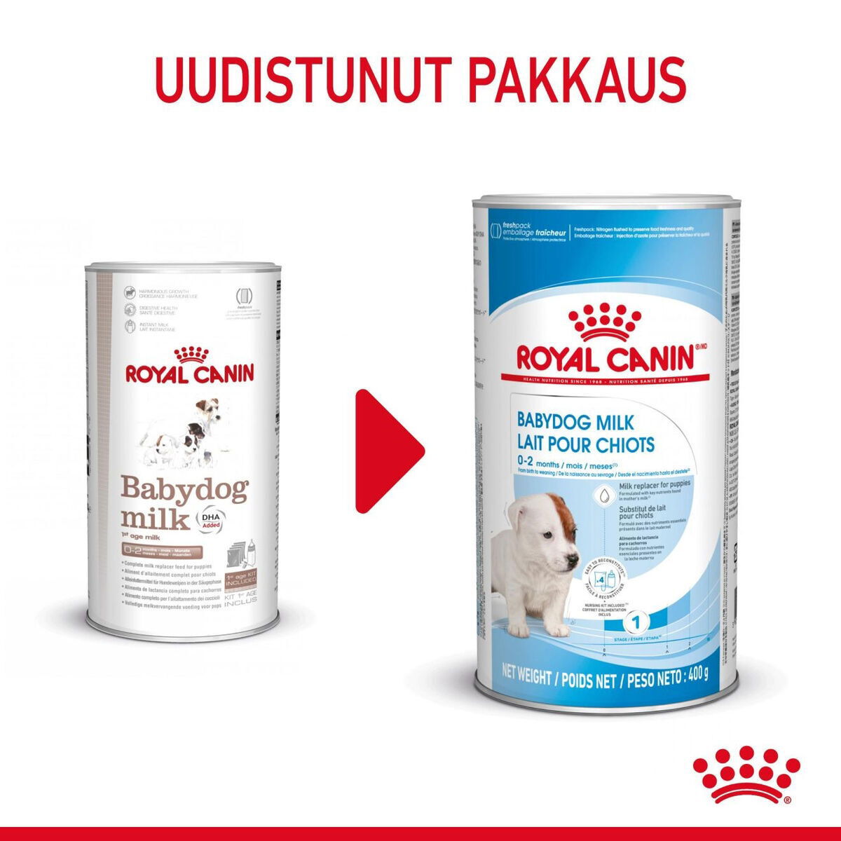 Royal Canin Babydog Milk emonmaidonvastike koiranpennuille