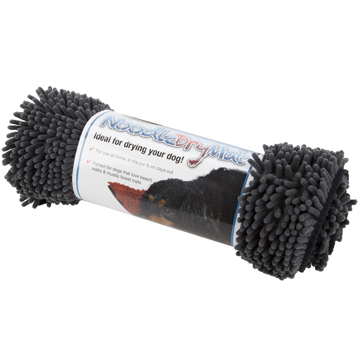 Scruffs Noodle matto harmaa 