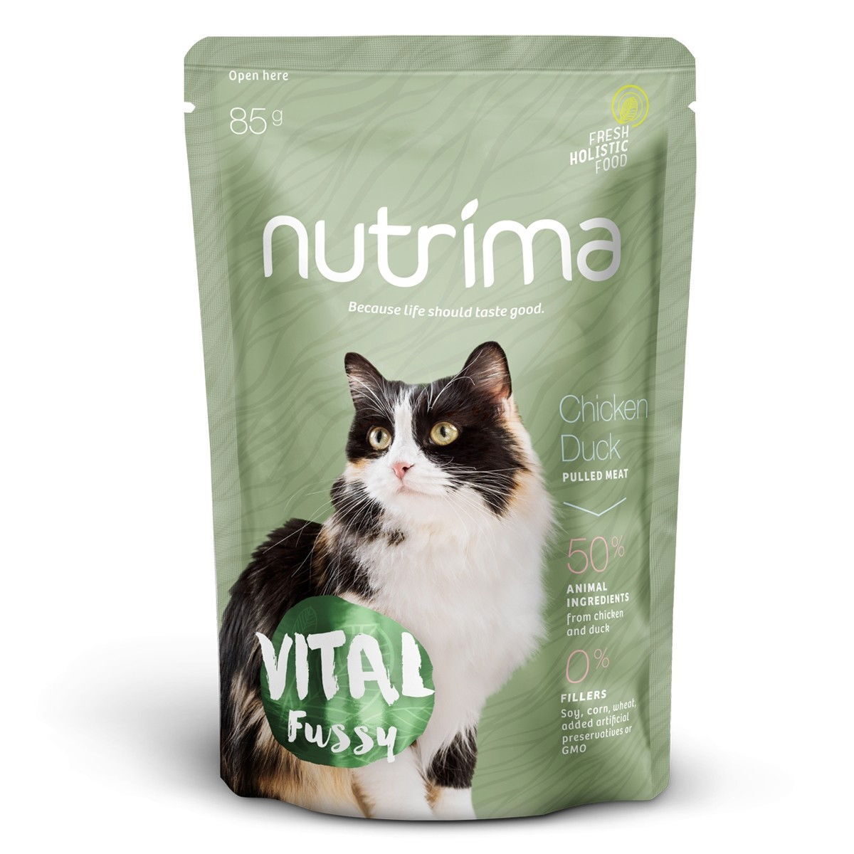 Nutrima Vital Fussy kana & ankka 85 g