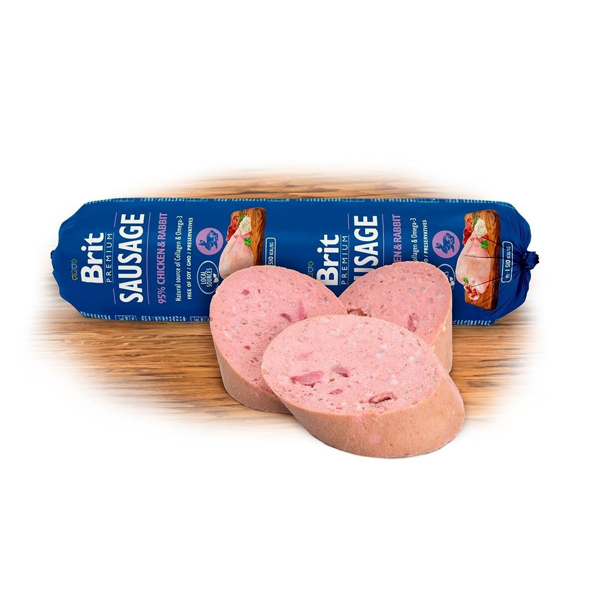 Brit Premium Sausage Chicken&Rabbit 800g