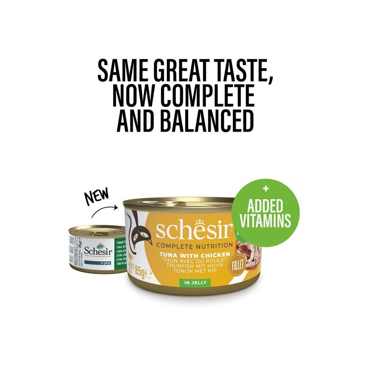 Schesir Jelly tonnikala & kana 85 g