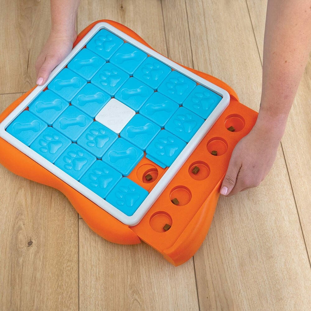 Nina Ottosson Dog Challenge Slider oranssi-turkoosi