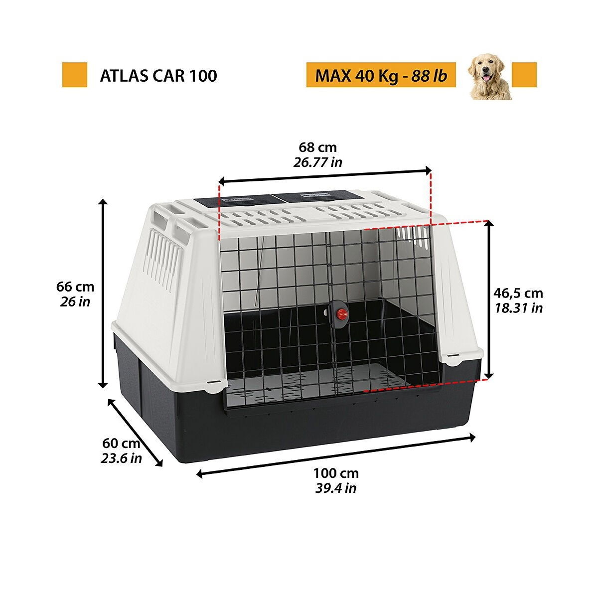 Ferplast Atlas autohäkki