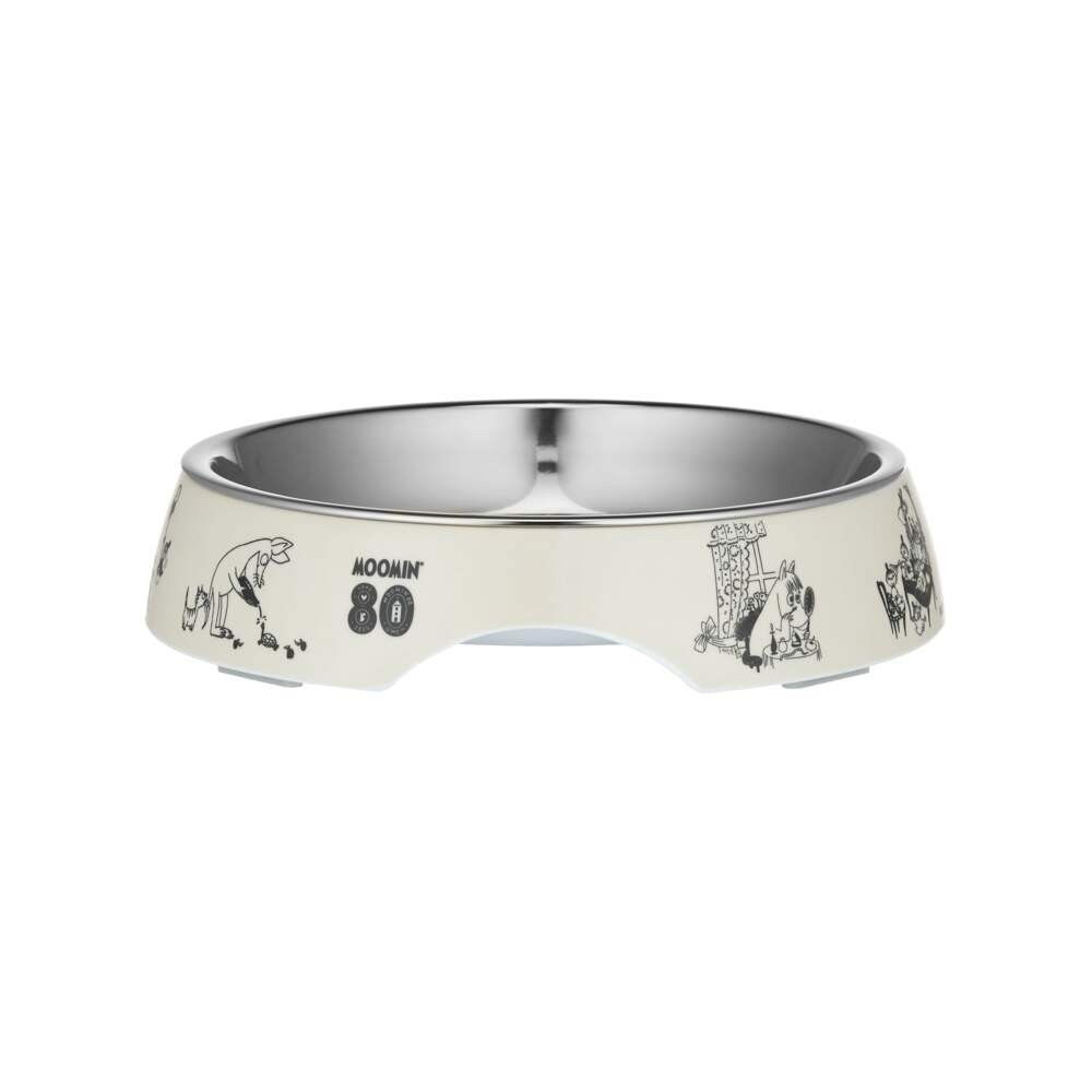 Moomin for Pets kissankuppi Muumit 80v. juhlavuosi