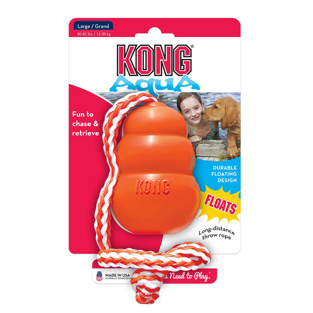 Kong Aqua M / 8 cm