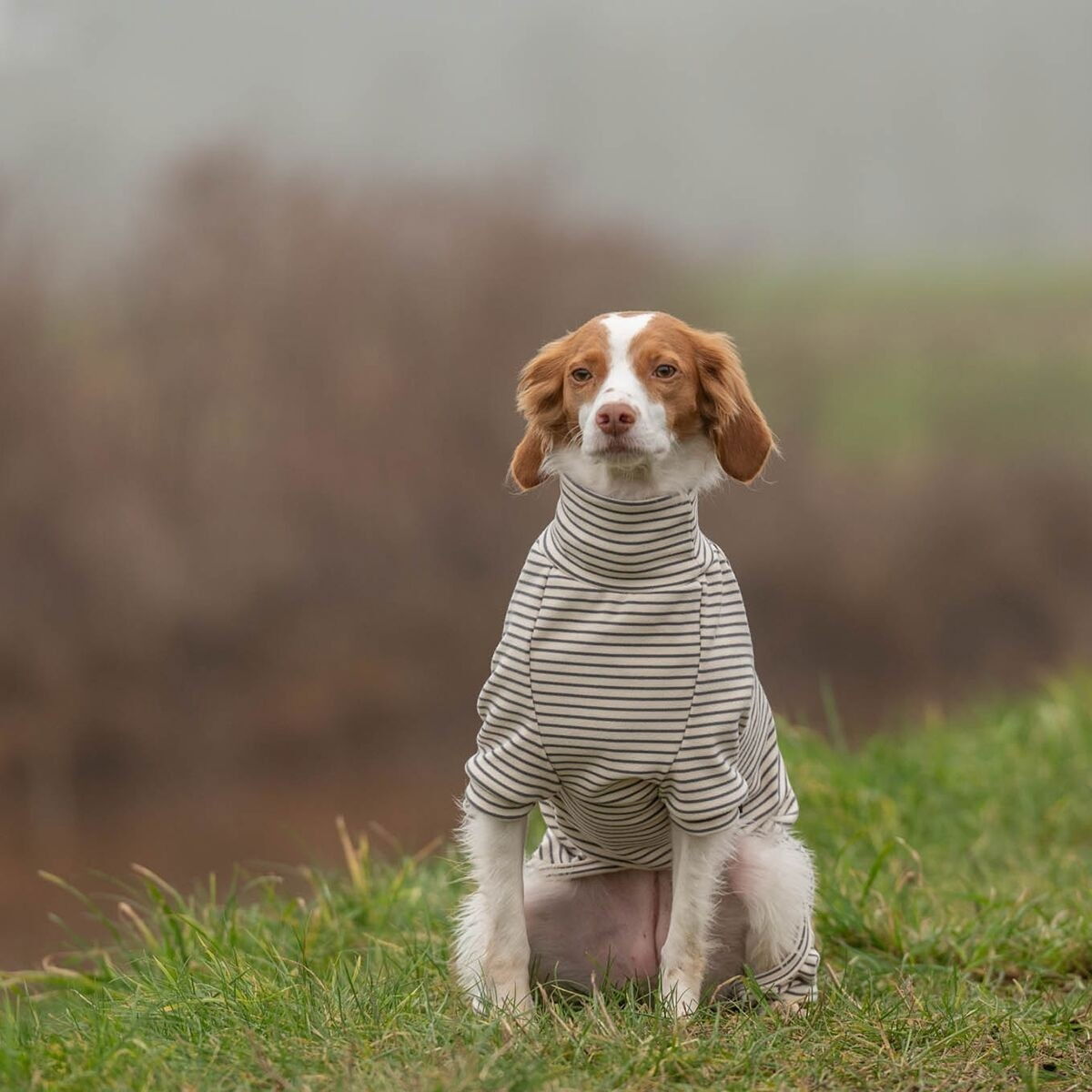 51 Degrees North Sweet dreams PJ, grey stripes