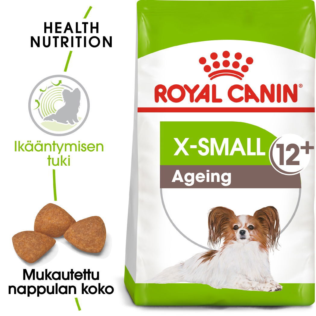 Royal Canin X-small Ageing 12+ koiran kuivaruoka