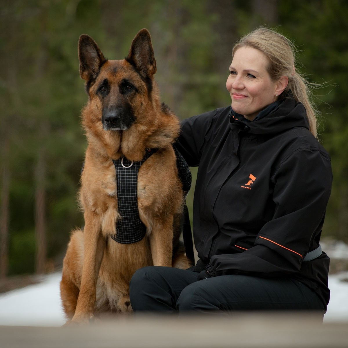 Feel Active Trekbag harness black