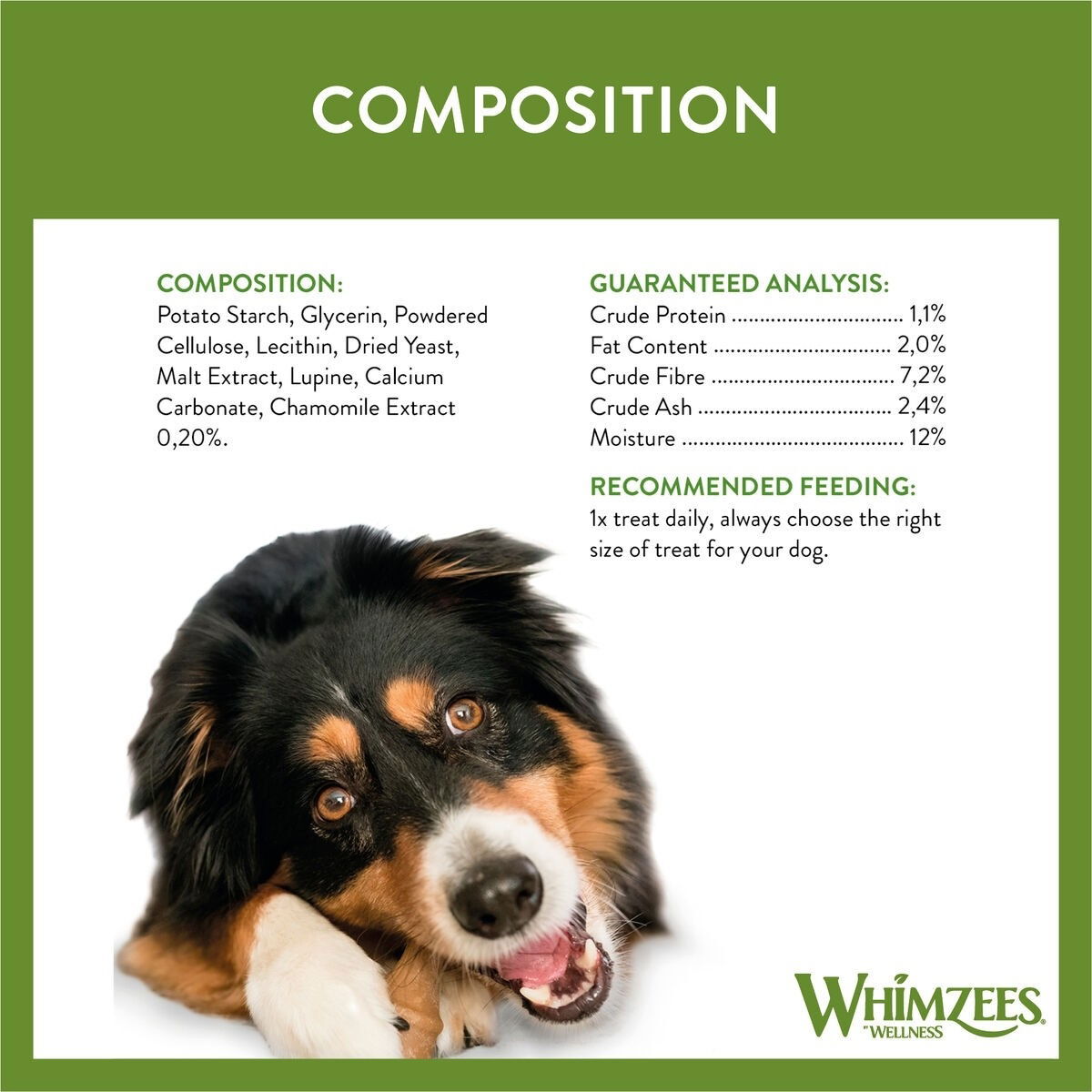 Whimzees Occupy Antler M hammashoitoherkku koiralle